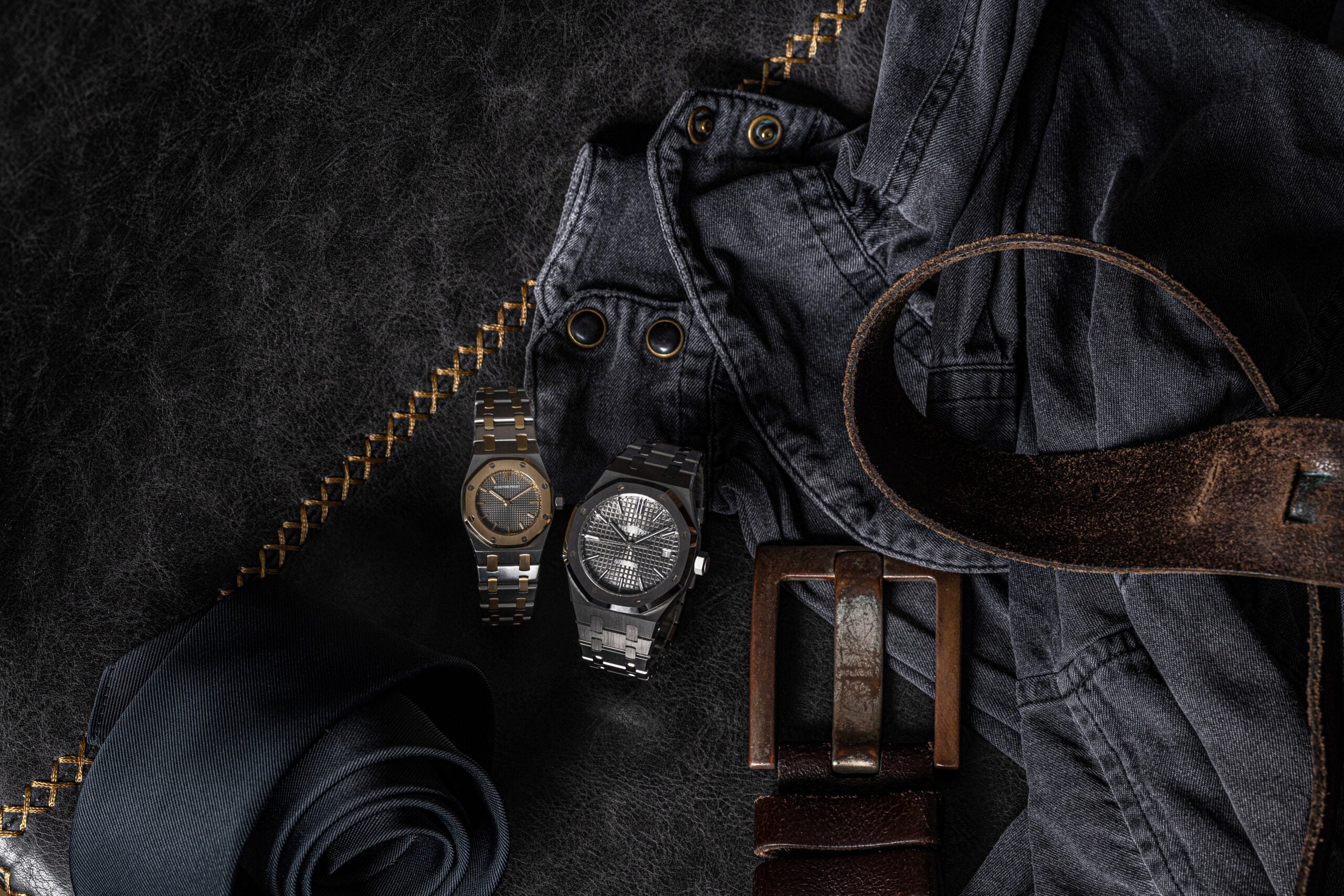 Uhr und Outfit im Zusammenspiel