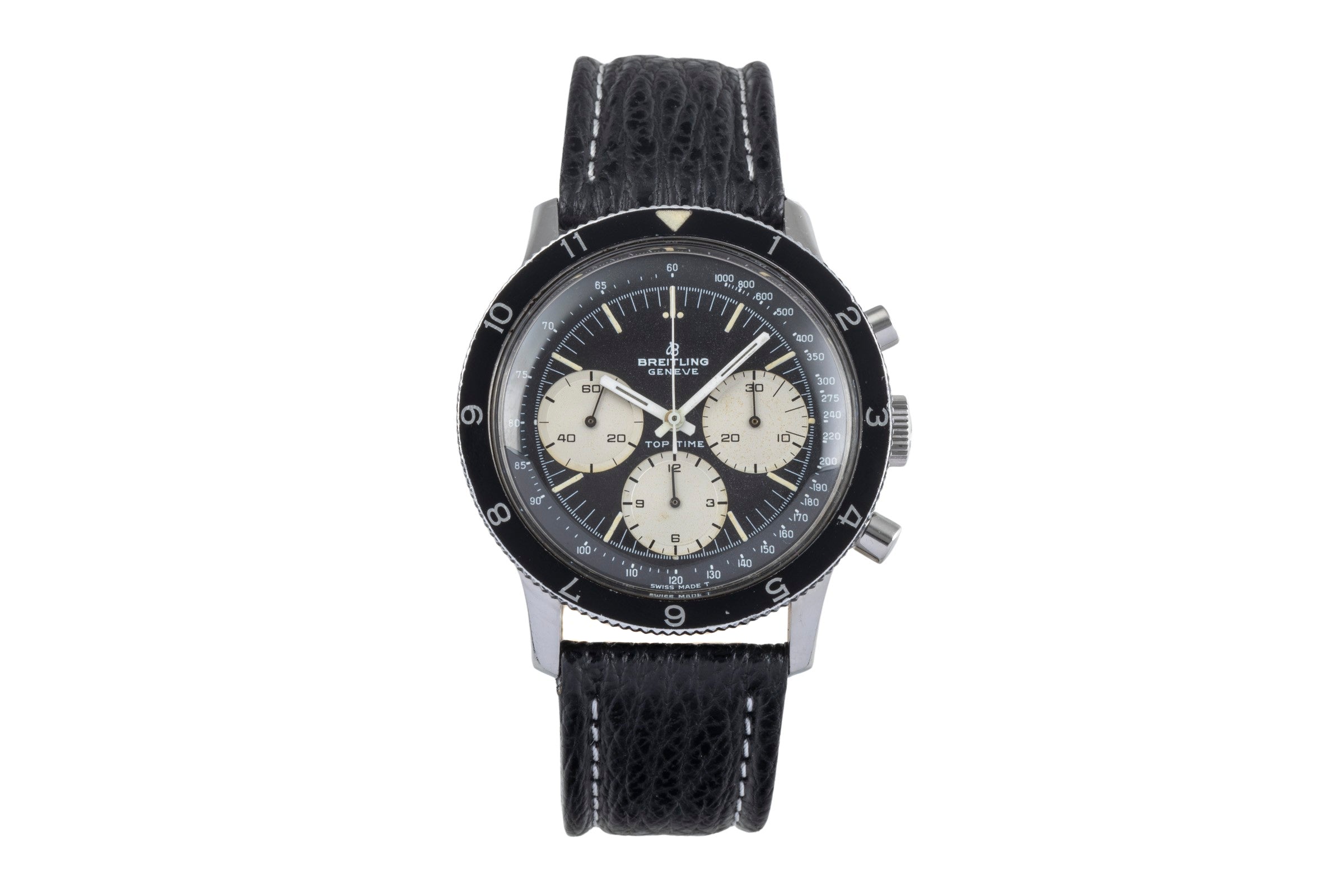 Breitling Top Time chronograph steel manual winding men's watch 1765/36 Vintage  [2402508]