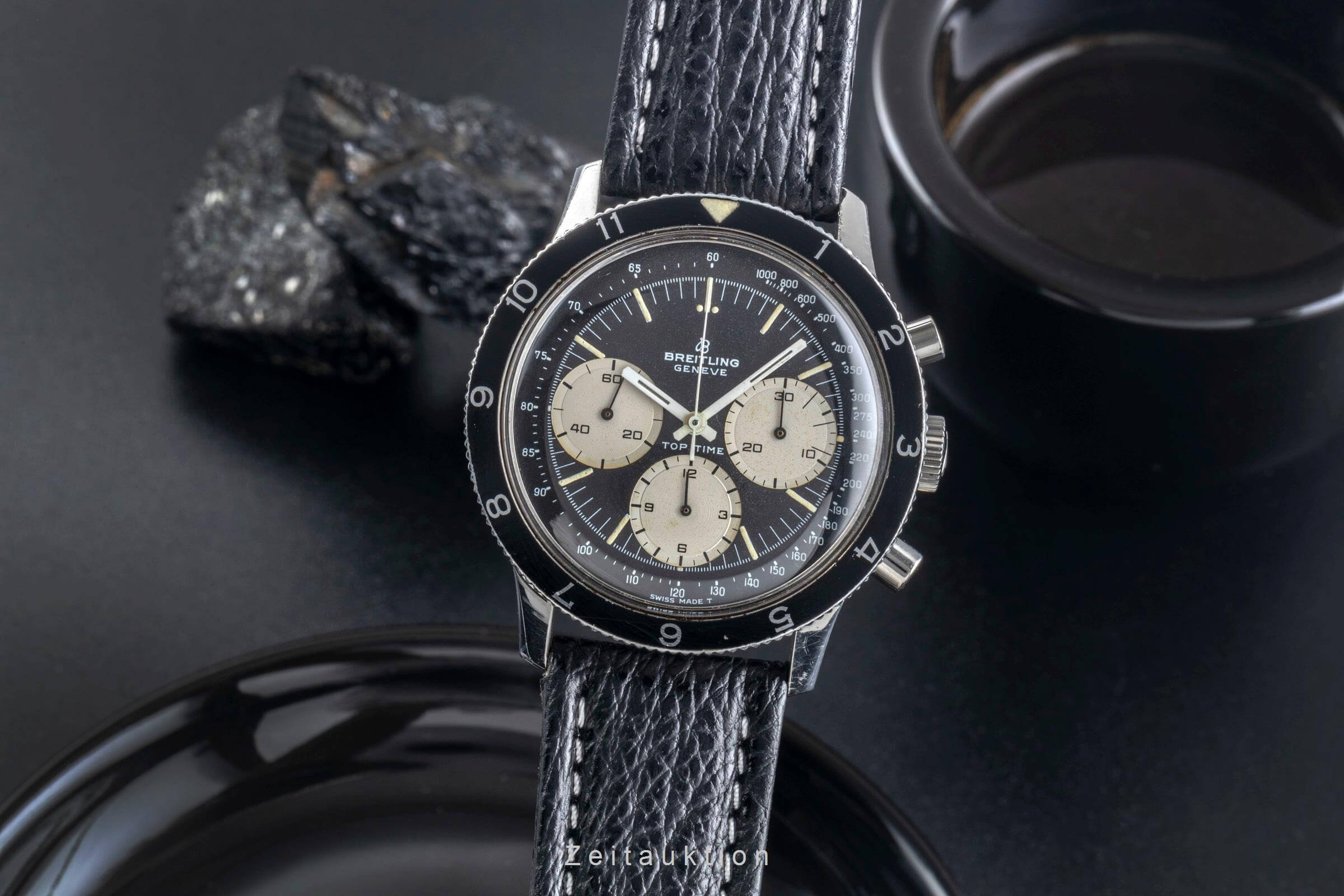 Breitling Top Time chronograph steel manual winding men's watch 1765/36 Vintage  [2402508]