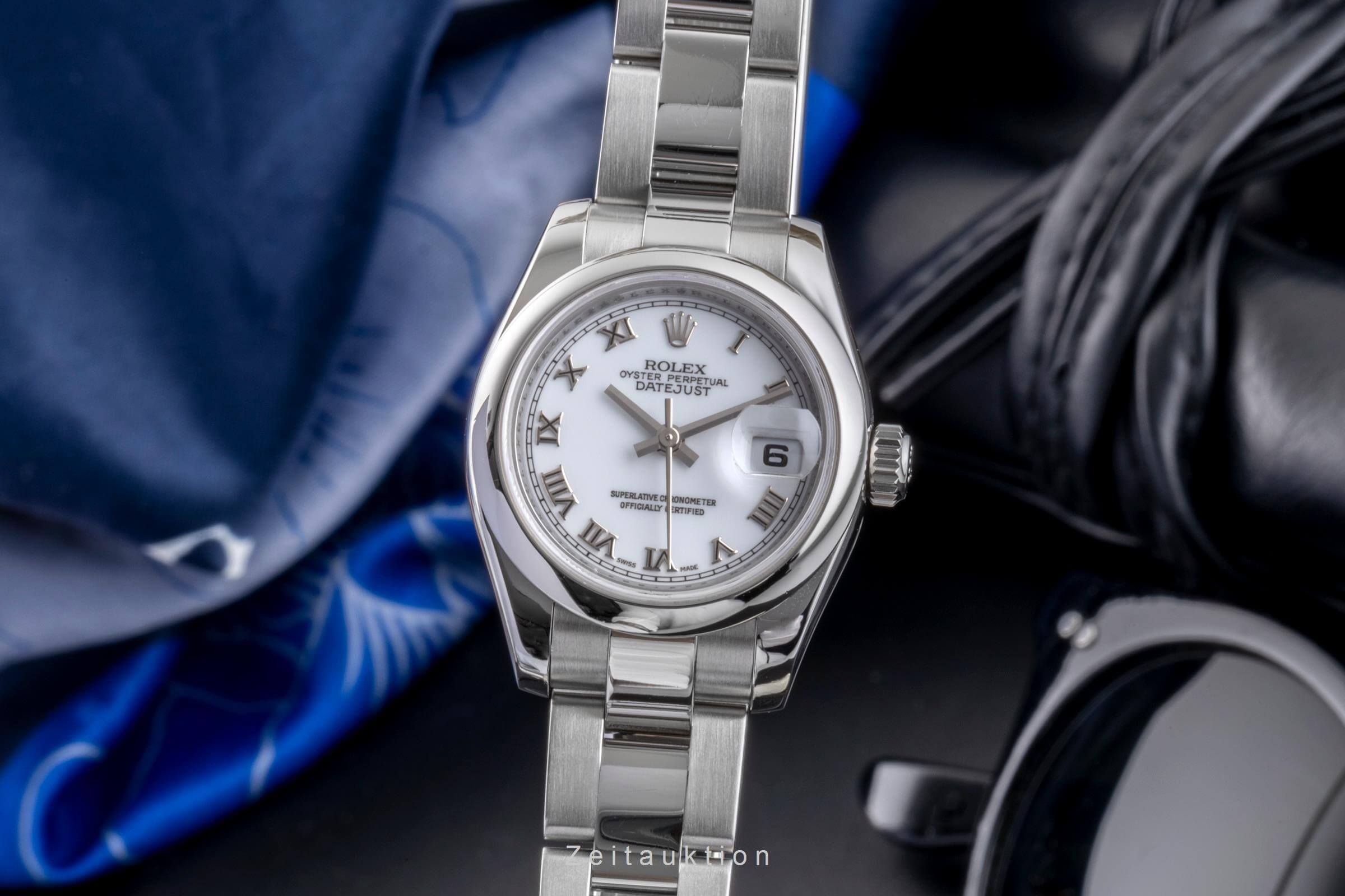 Rolex Lady Datejust 26 Oyster Edelstahl Automatik Damenuhr Ref. 179160 Z-Serie [2405428]