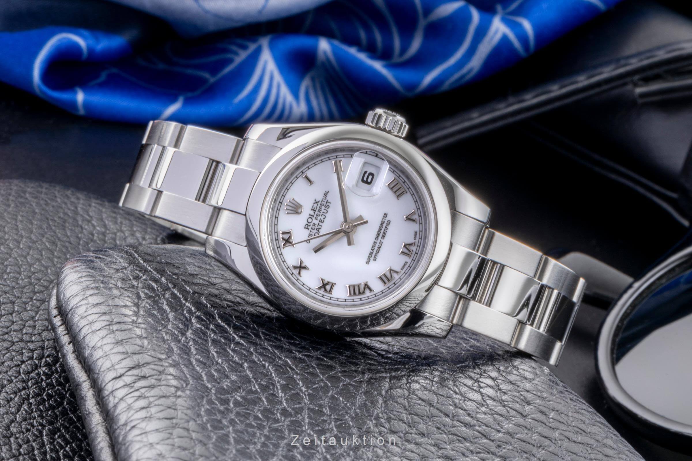 Rolex Lady Datejust 26 Oyster Edelstahl Automatik Damenuhr Ref. 179160 Z-Serie [2405428]