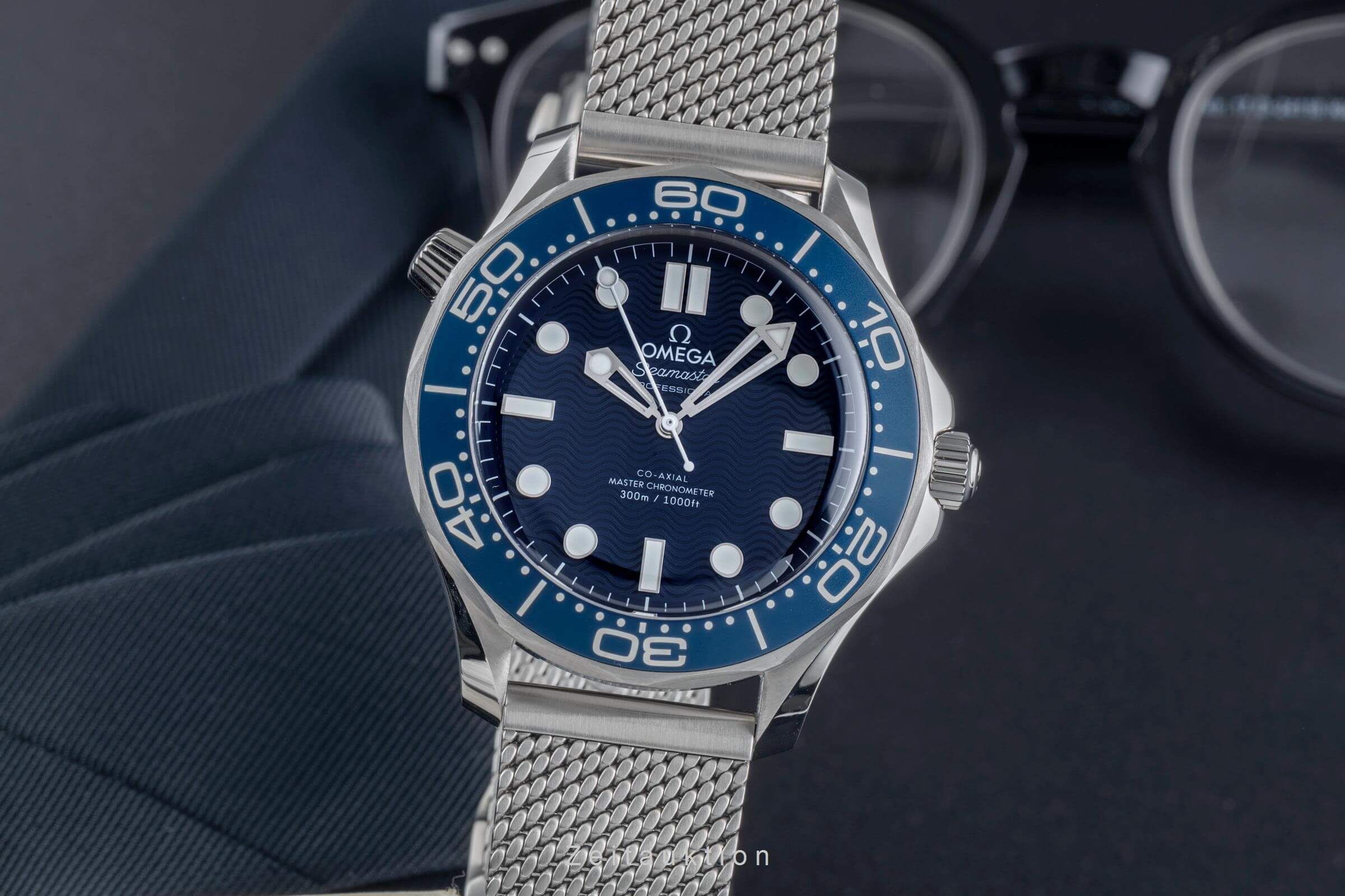 Omega Seamaster acero automático reloj para caballeros 210.30.42.20.03.002 LP: 9100EUR  [2405990]