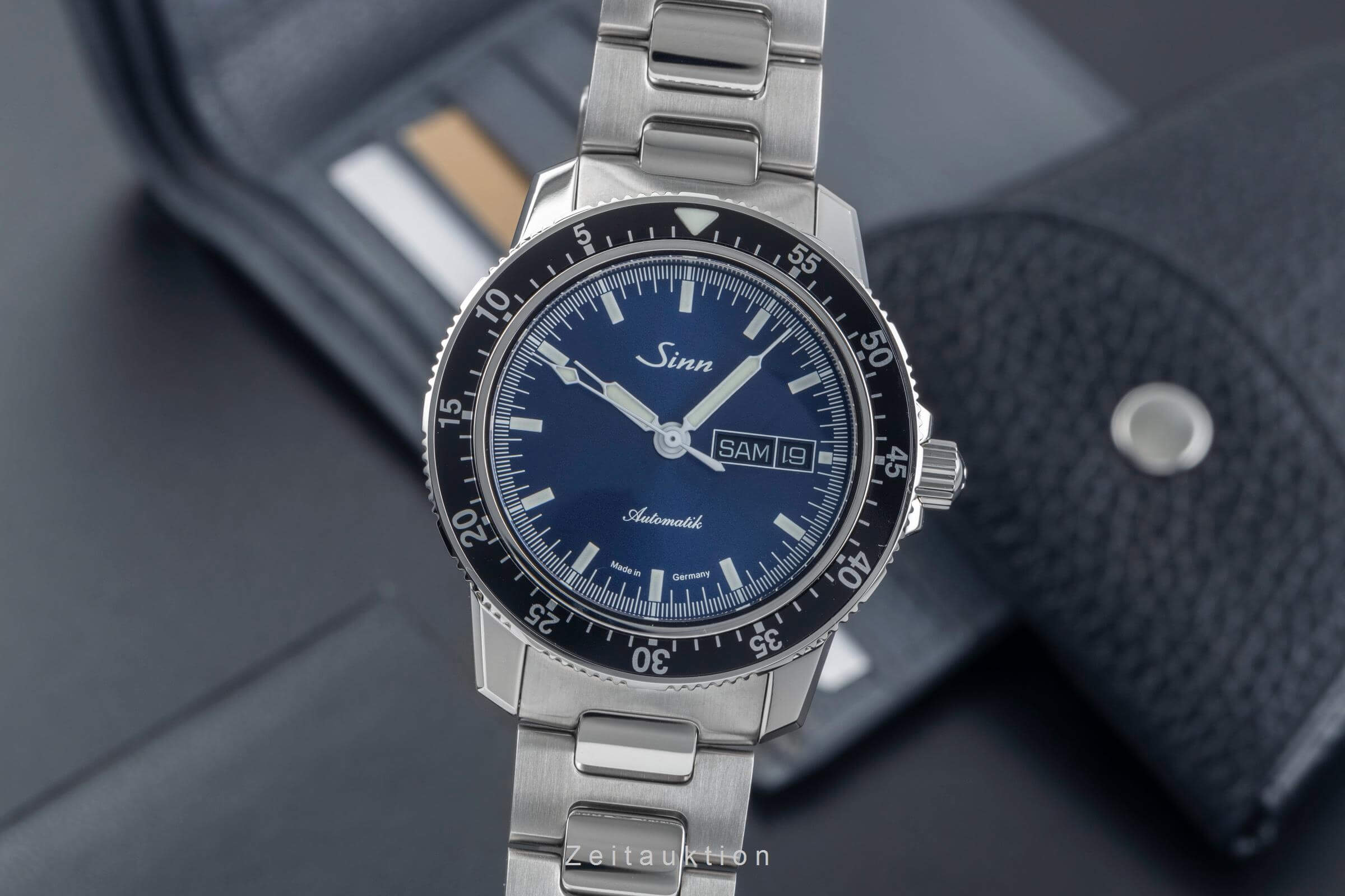 Sinn 104 St Sa I B Fliegeruhr Day-Date Automatik Herrenuhr Ref. 104.013 B&P 2019 [2406340]