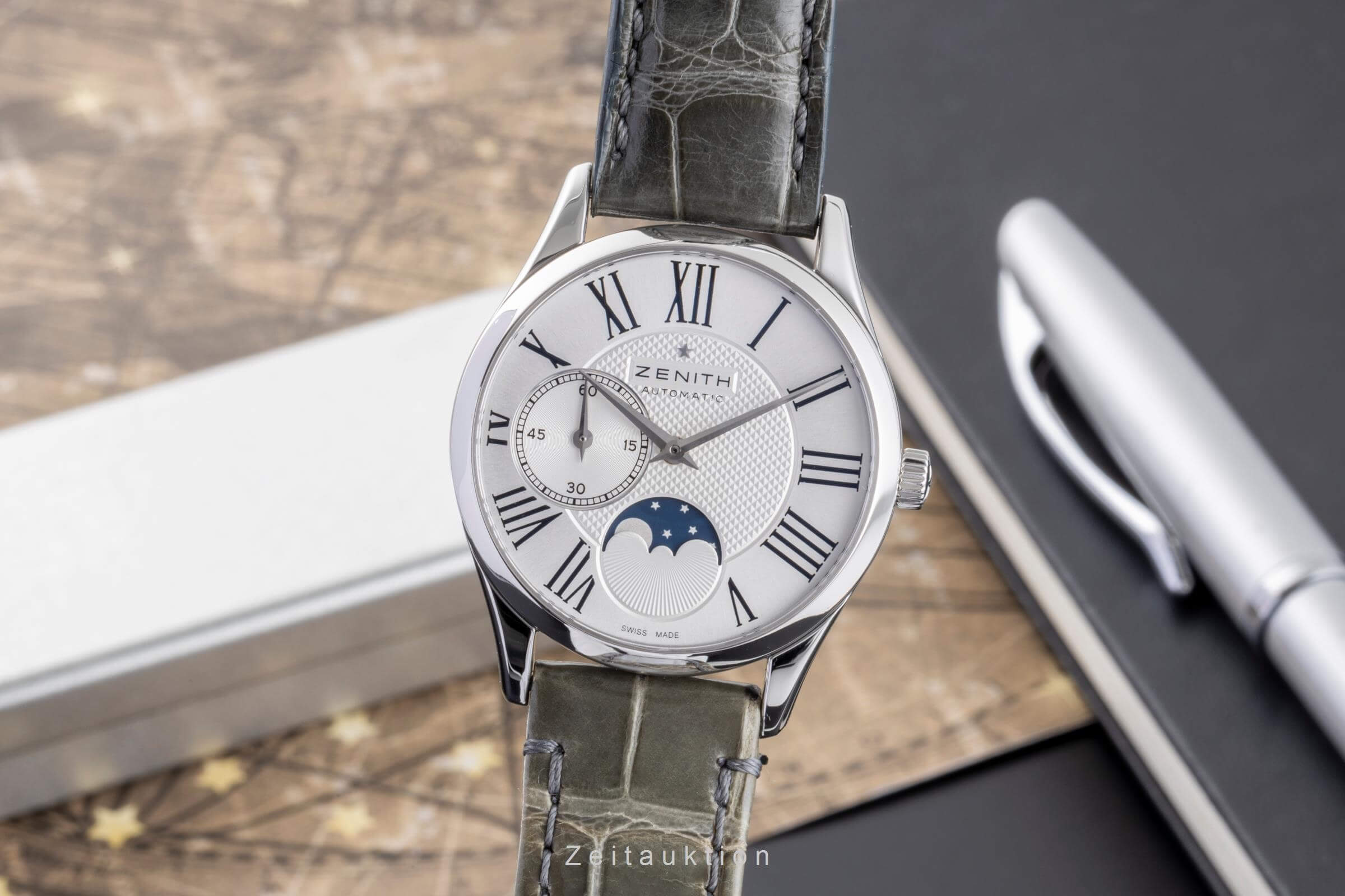 Zenith Elite steel automatic women's watch 03.2310.692  [2406401]