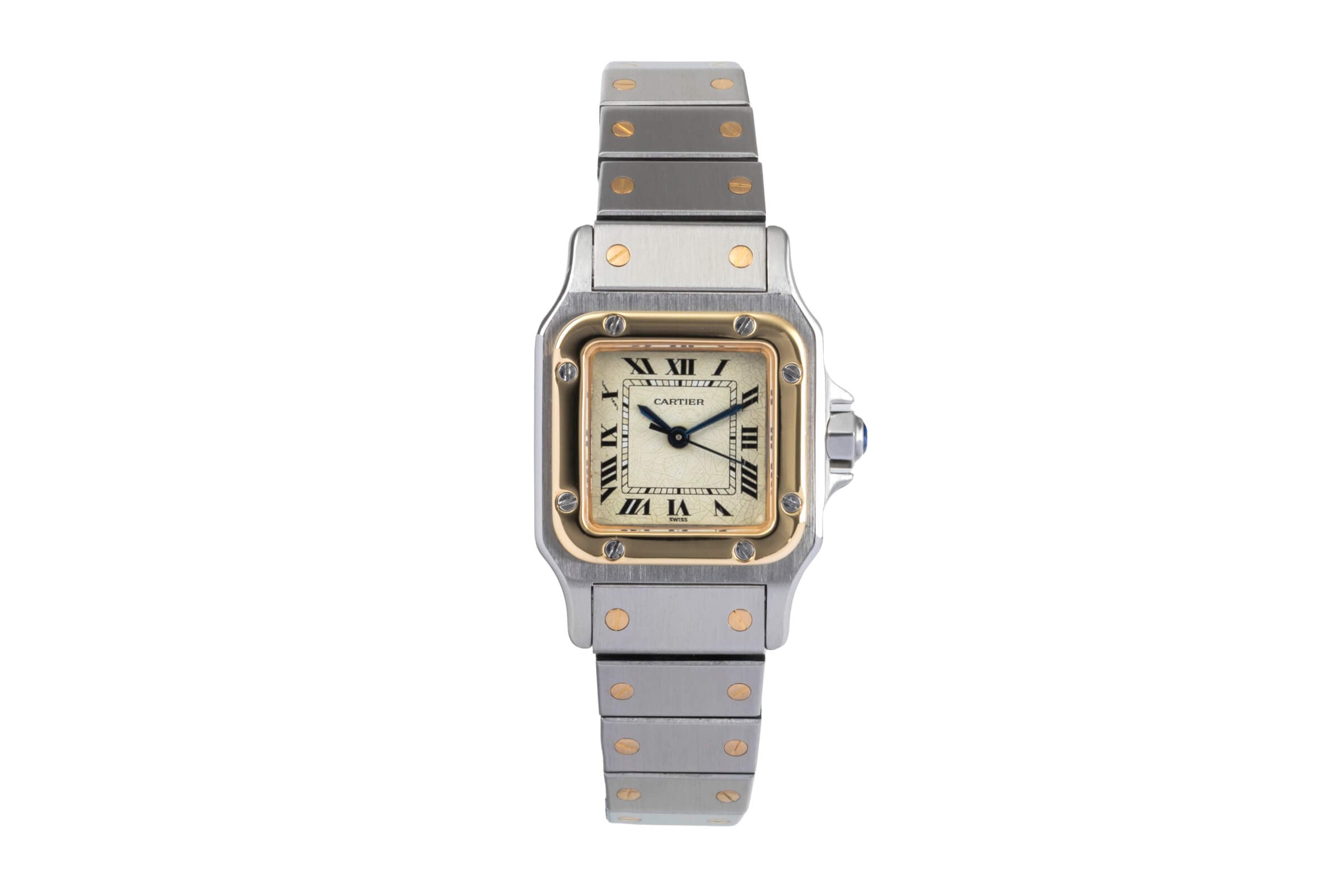 Cartier Santos acciaio / oro automatismo orologio da donna  [2406472]