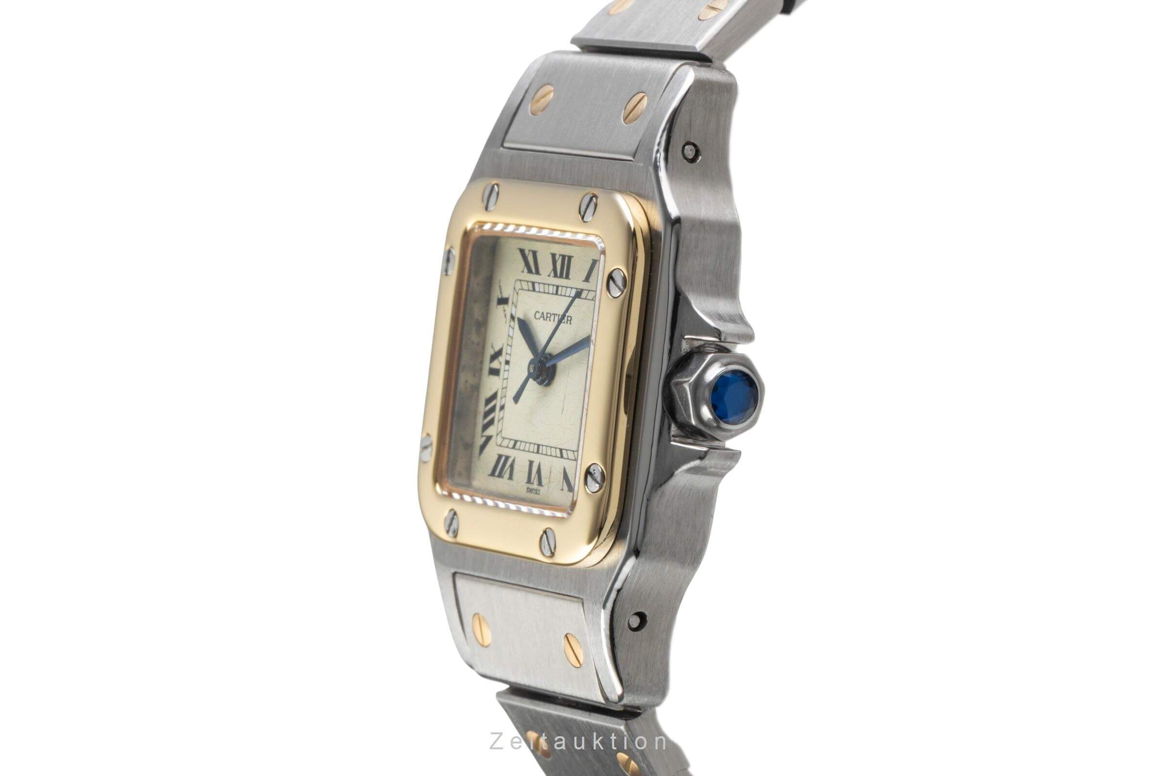 Cartier Santos acciaio / oro automatismo orologio da donna  [2406472]