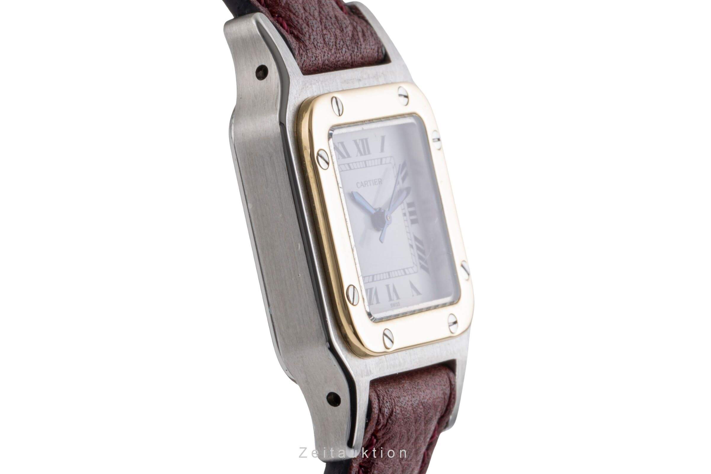 Cartier Santos acciaio / oro automatismo orologio da donna 0902  [2406568]