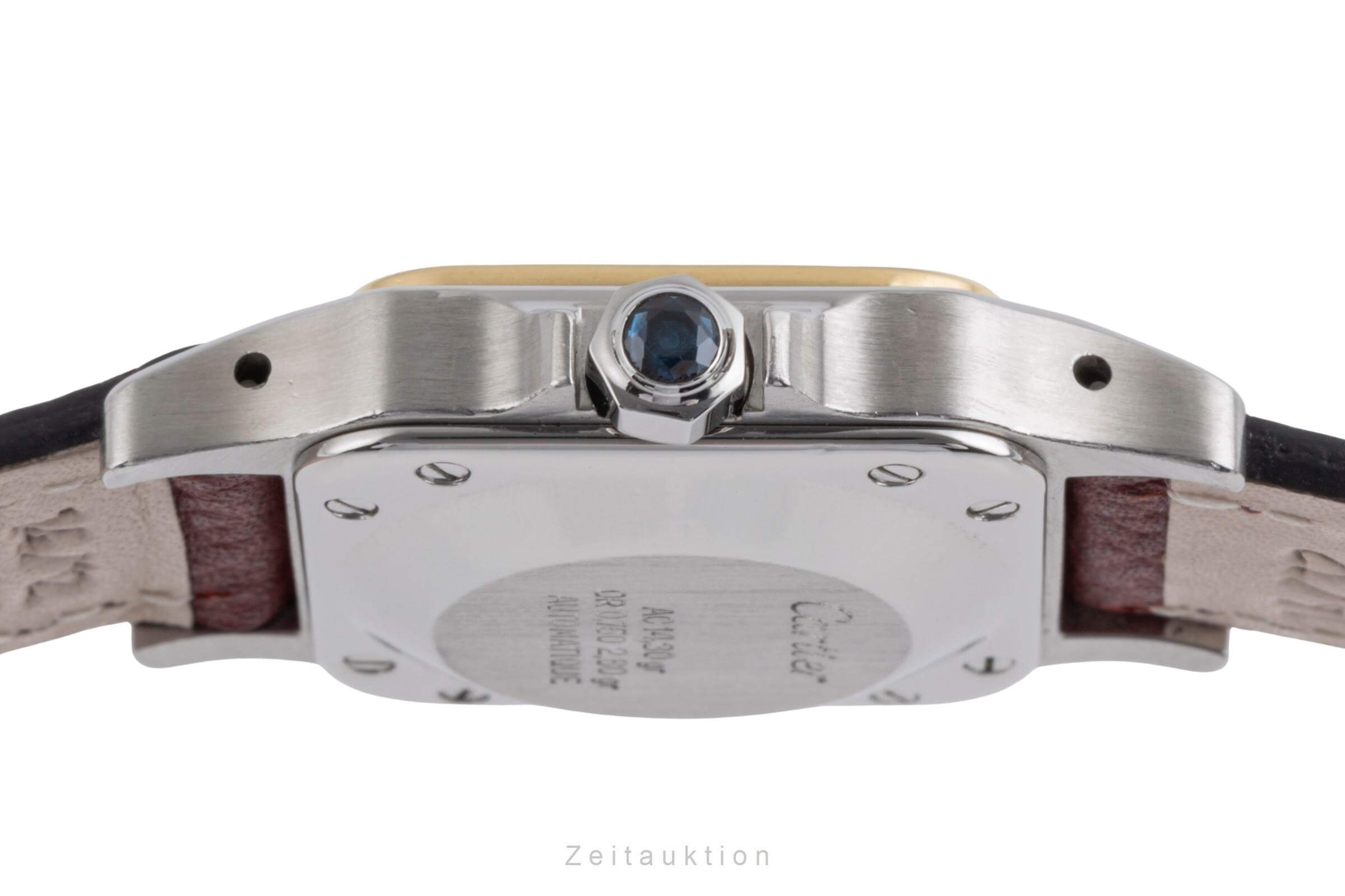 Cartier Santos acciaio / oro automatismo orologio da donna 0902  [2406568]
