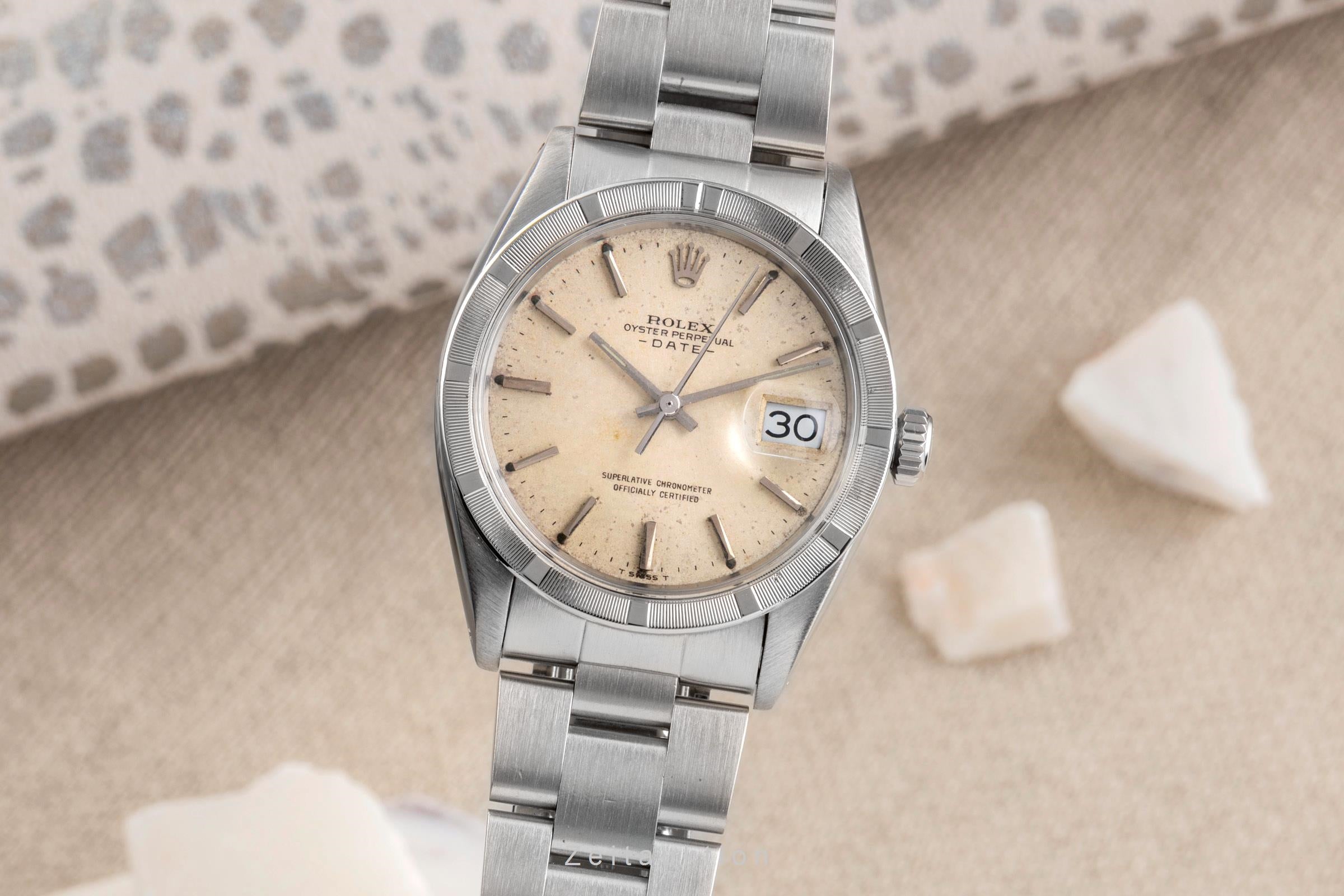 Rolex Date steel automatic men's watch 1501 Vintage  [2406573]
