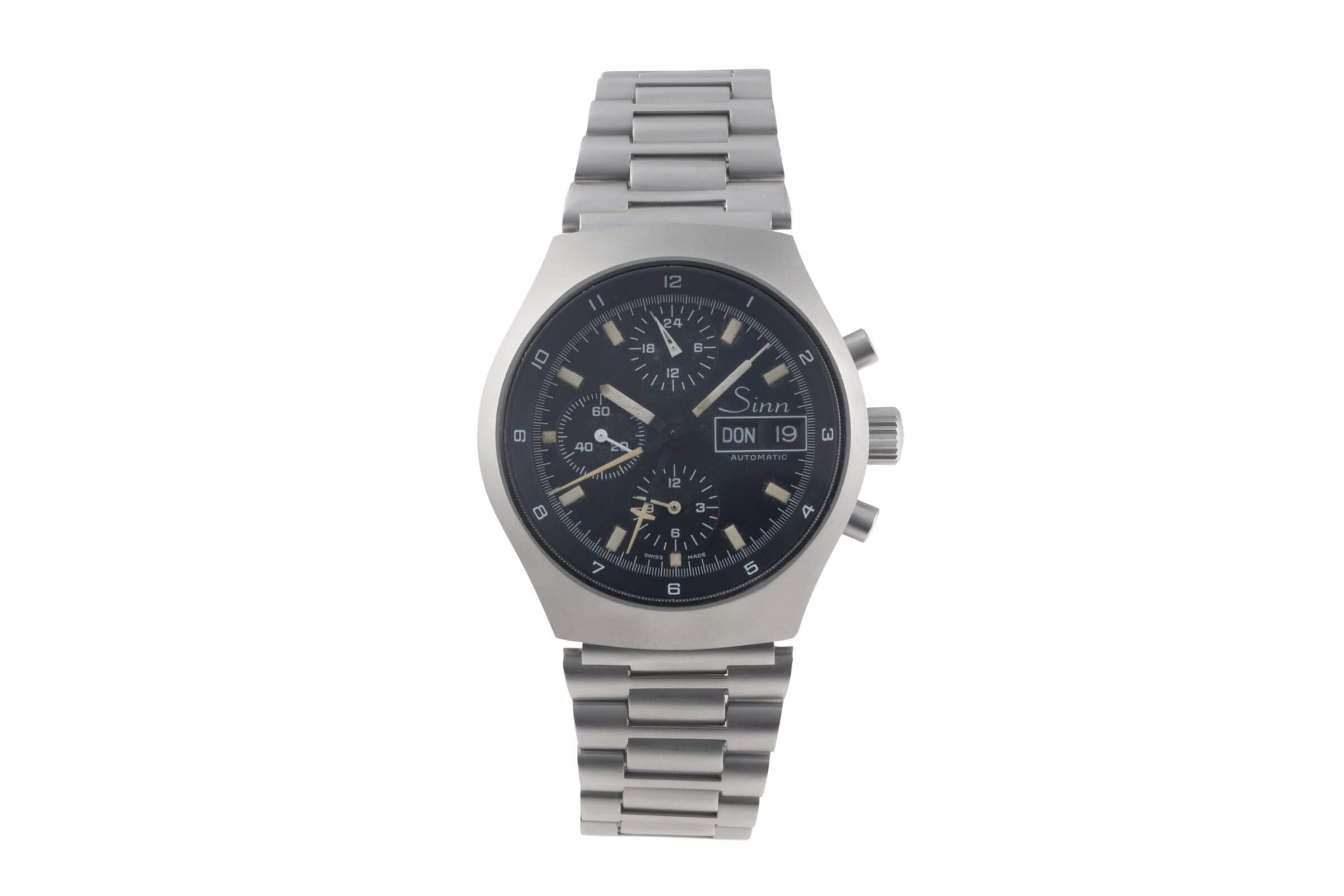 Sinn 157 chronograph steel automatic men's watch 157 Vintage  [2500017]