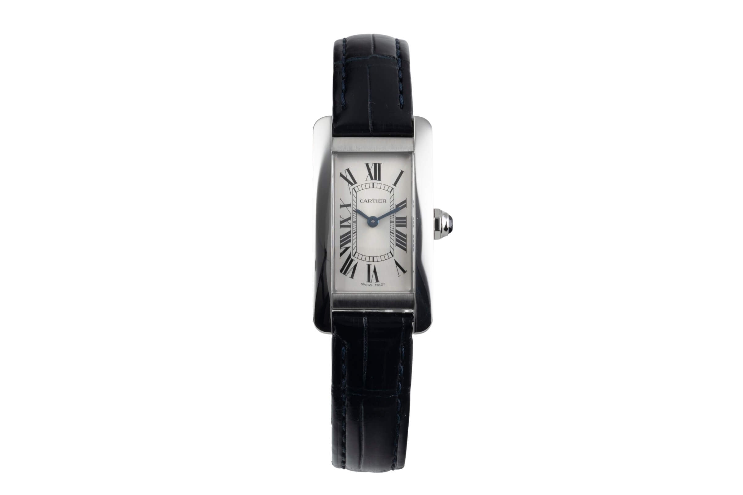 Cartier Tank Américaine acciaio quarzo orologio da donna WSTA0016 LP: 4300EUR  [2500094]