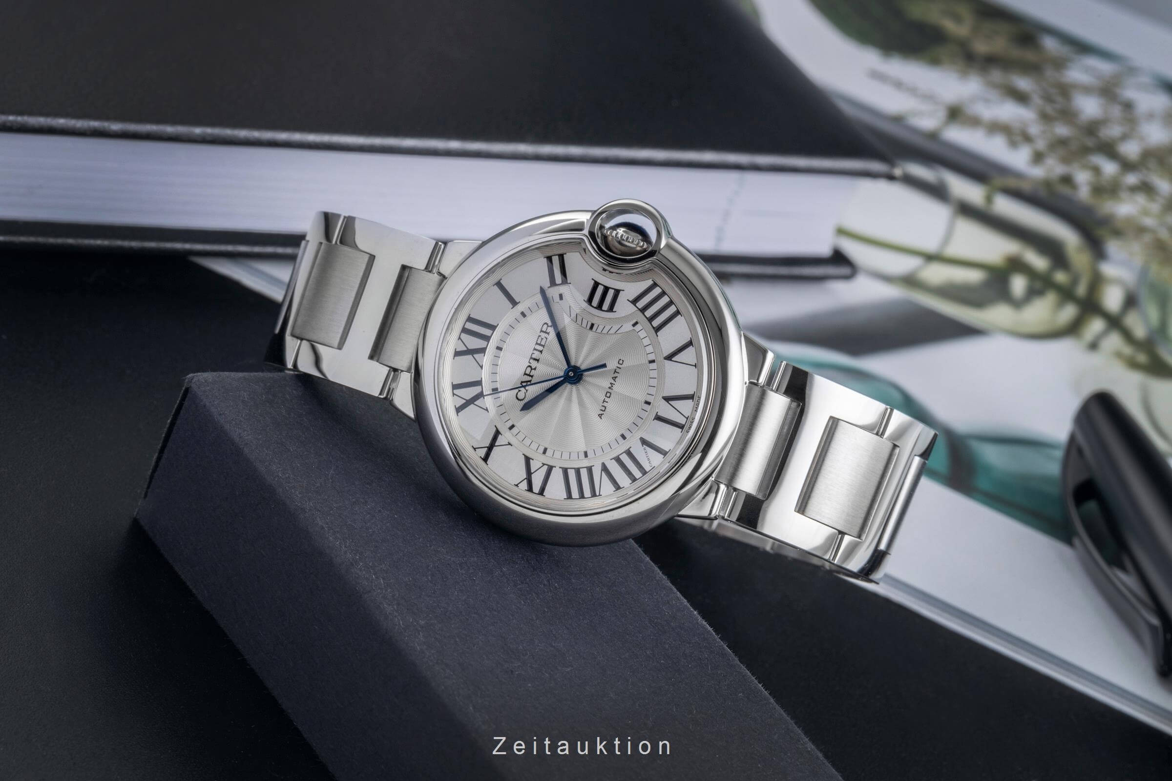 Cartier Ballon Bleu de Cartier acero automático reloj para caballeros 4372, WSBB0048  [2500262]