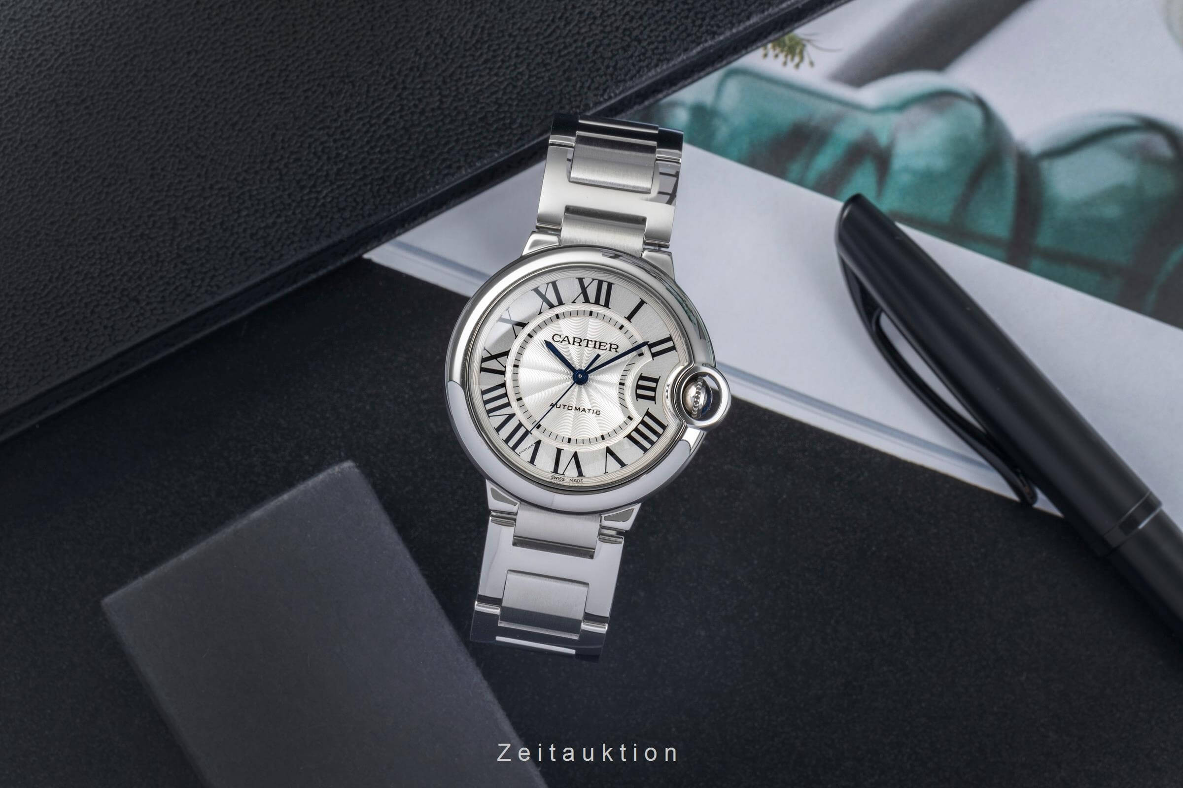 Cartier Ballon Bleu de Cartier acero automático reloj para caballeros 4372, WSBB0048  [2500262]