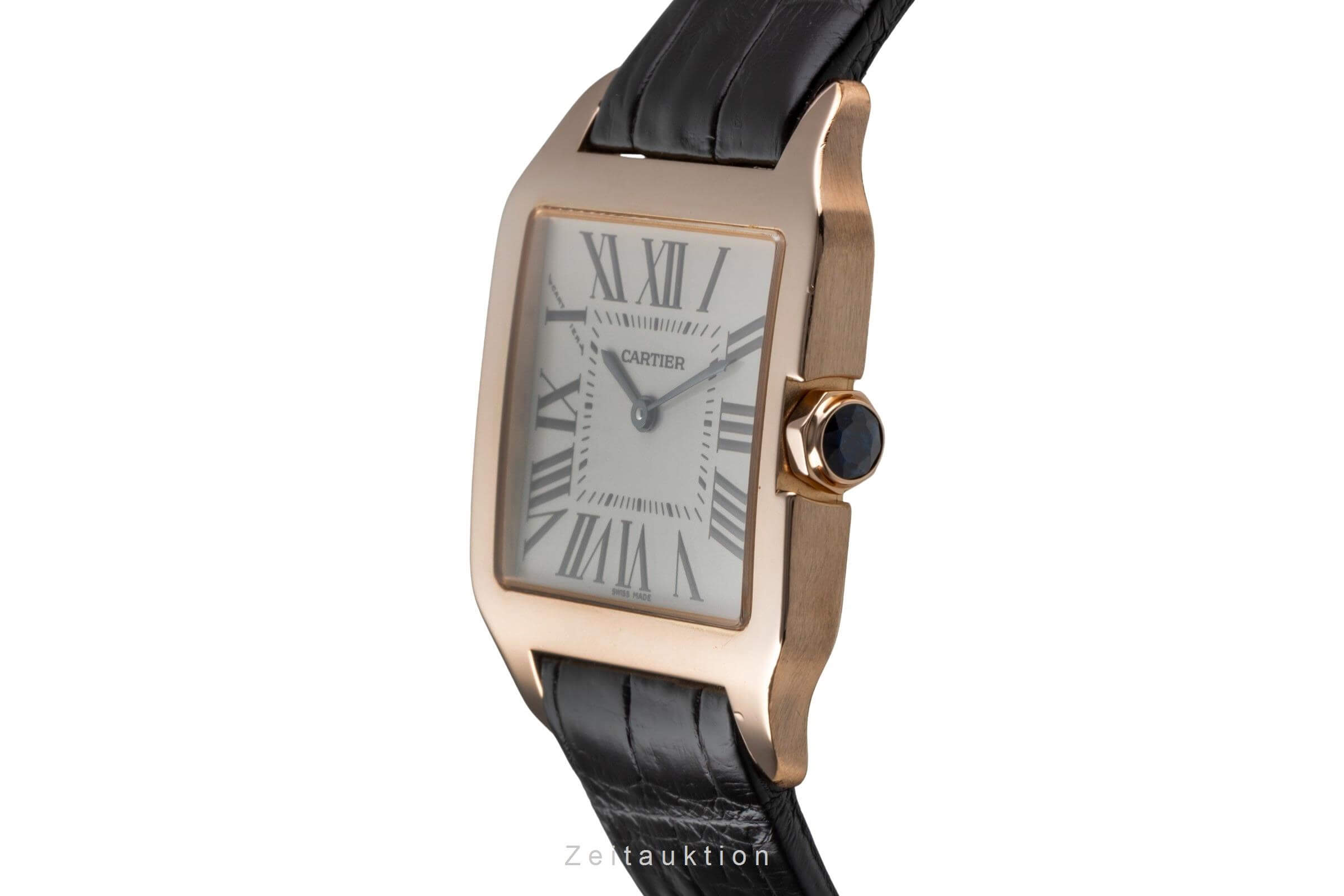 Cartier Santos Dumont oro 18 ct quarzo orologio da uomo W2009251,2788  [2500275]