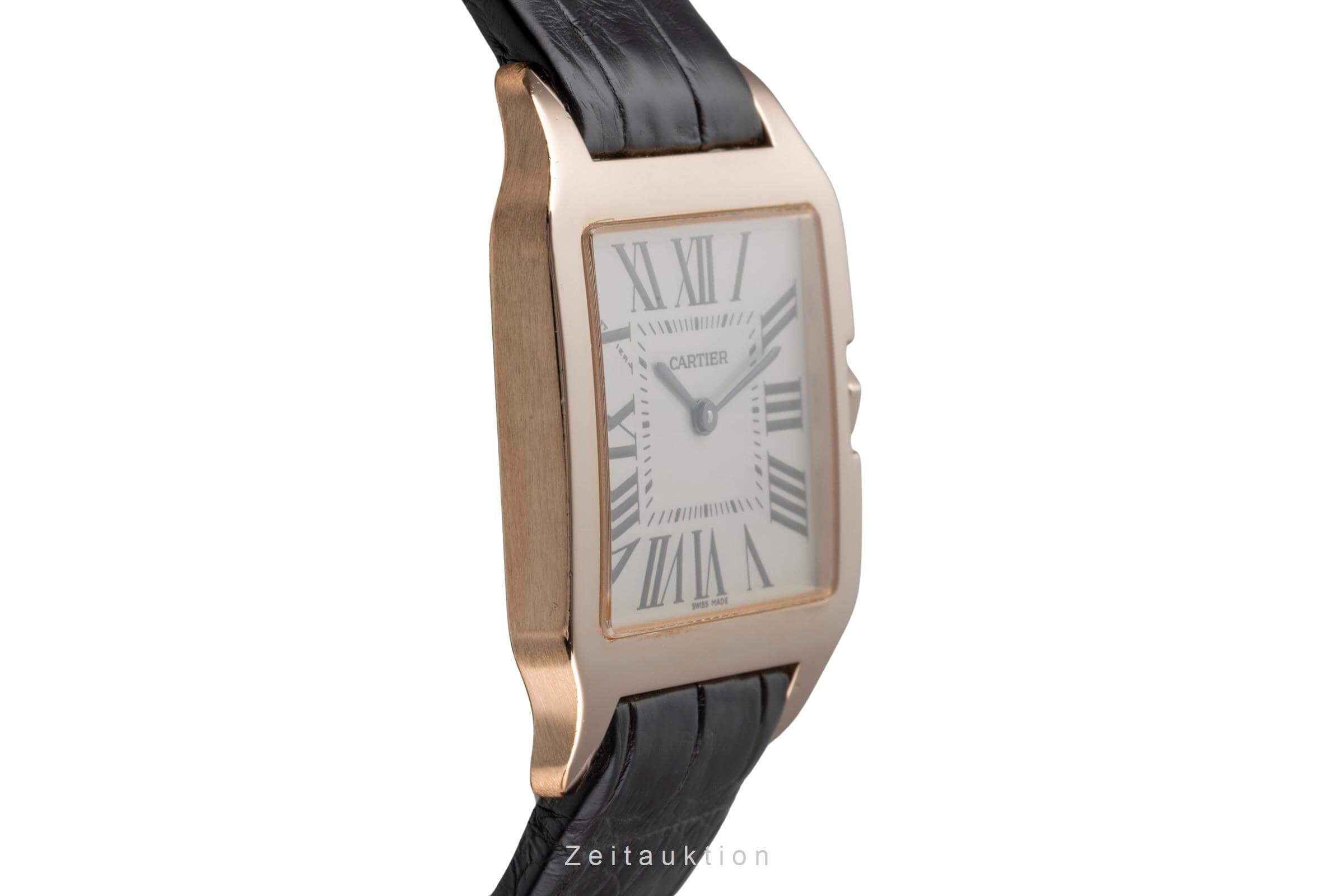 Cartier Santos Dumont oro 18 ct quarzo orologio da uomo W2009251,2788  [2500275]