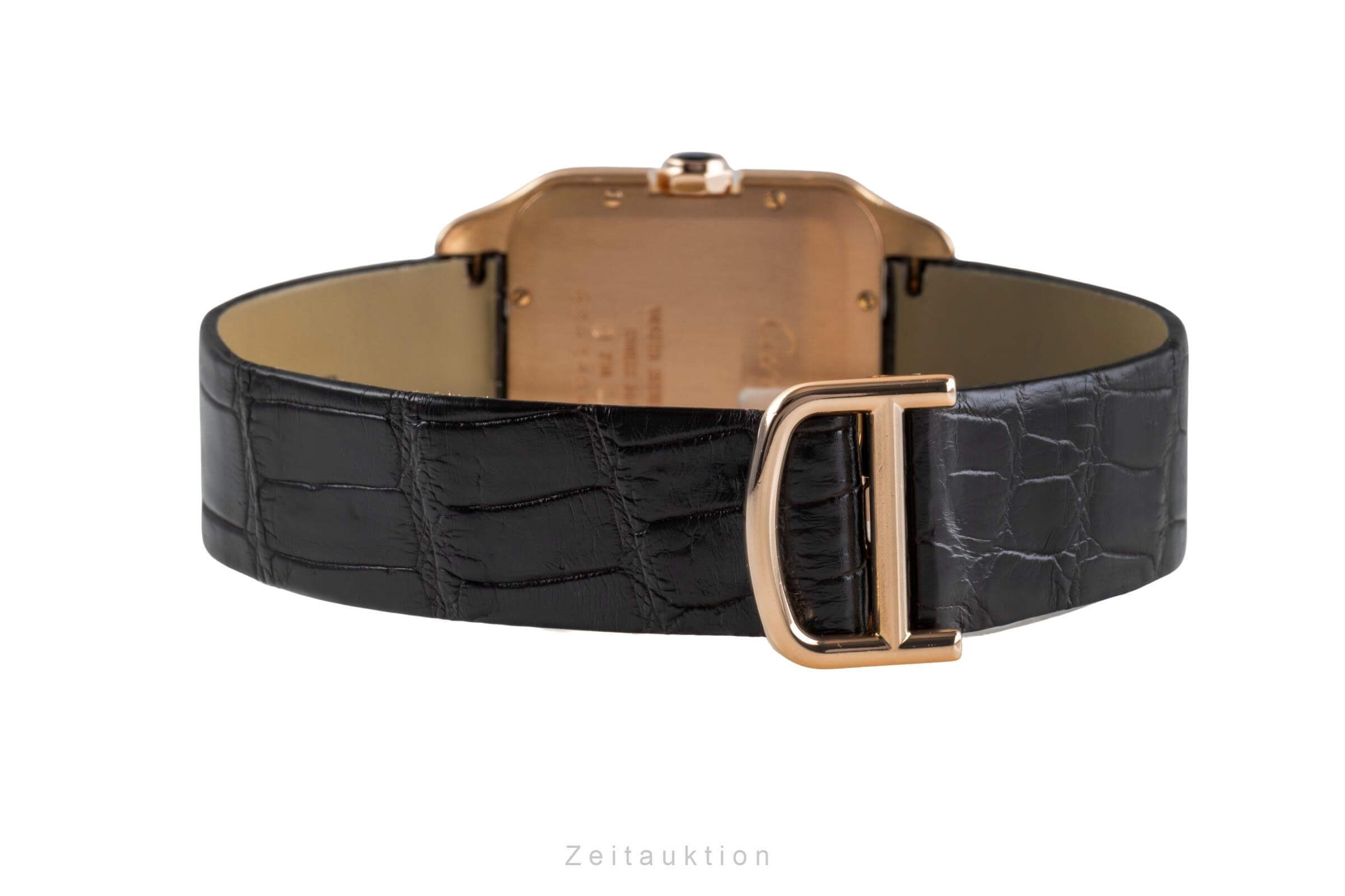 Cartier Santos Dumont oro 18 ct quarzo orologio da uomo W2009251,2788  [2500275]