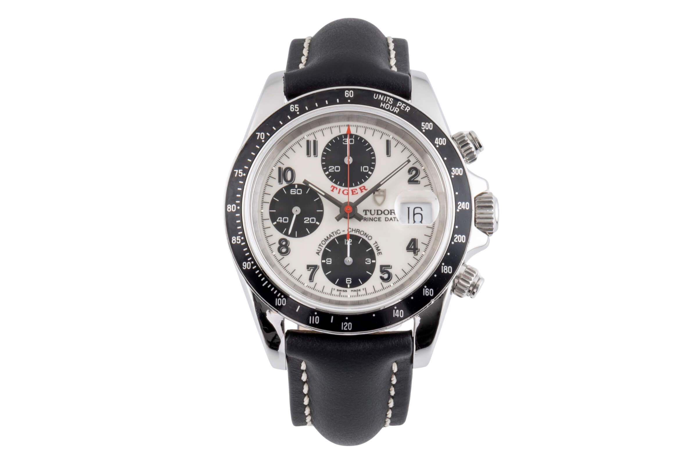 Tudor Prince Date cronógrafo acero automático reloj para caballeros 79260P  [2500306]