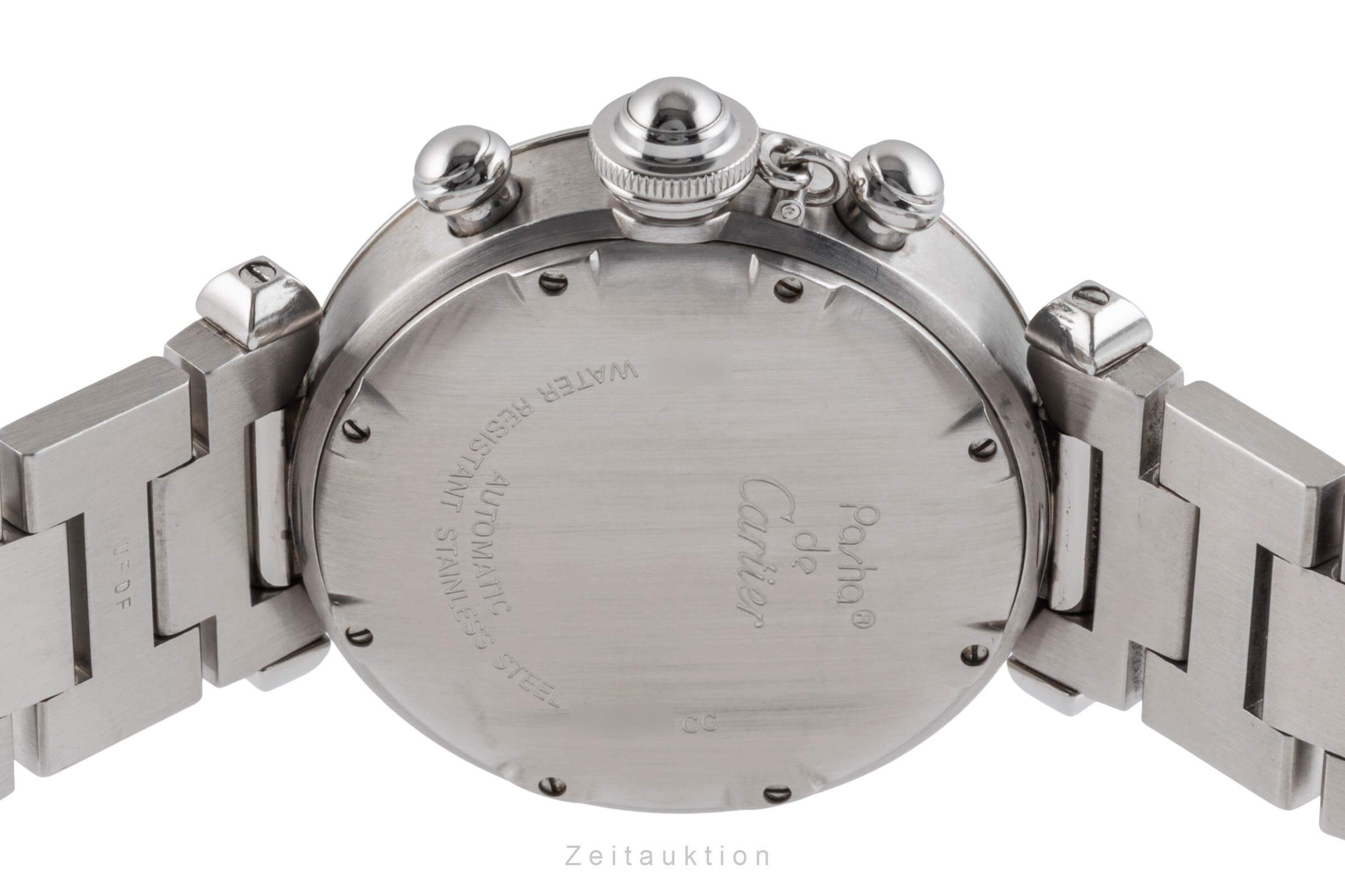 Cartier Pasha chronographe acier automatique montre pour hommes W31039M7 LP: 7200EUR  [2500326]