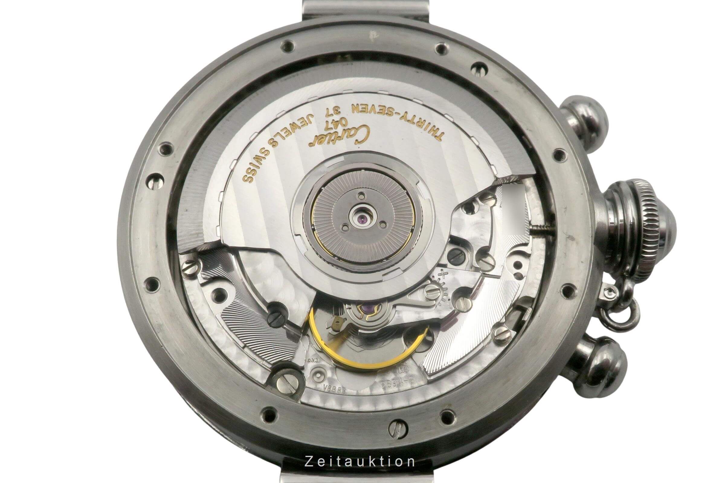 Cartier Pasha chronographe acier automatique montre pour hommes W31039M7 LP: 7200EUR  [2500326]