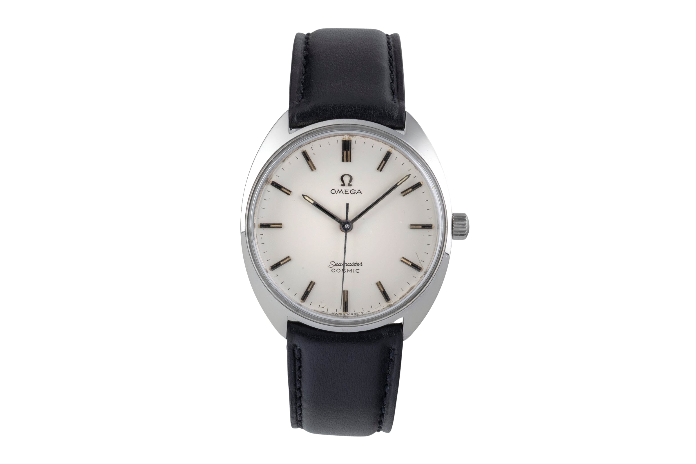 Omega Seamaster acero automático reloj para caballeros 135.017 Vintage  [2500449]