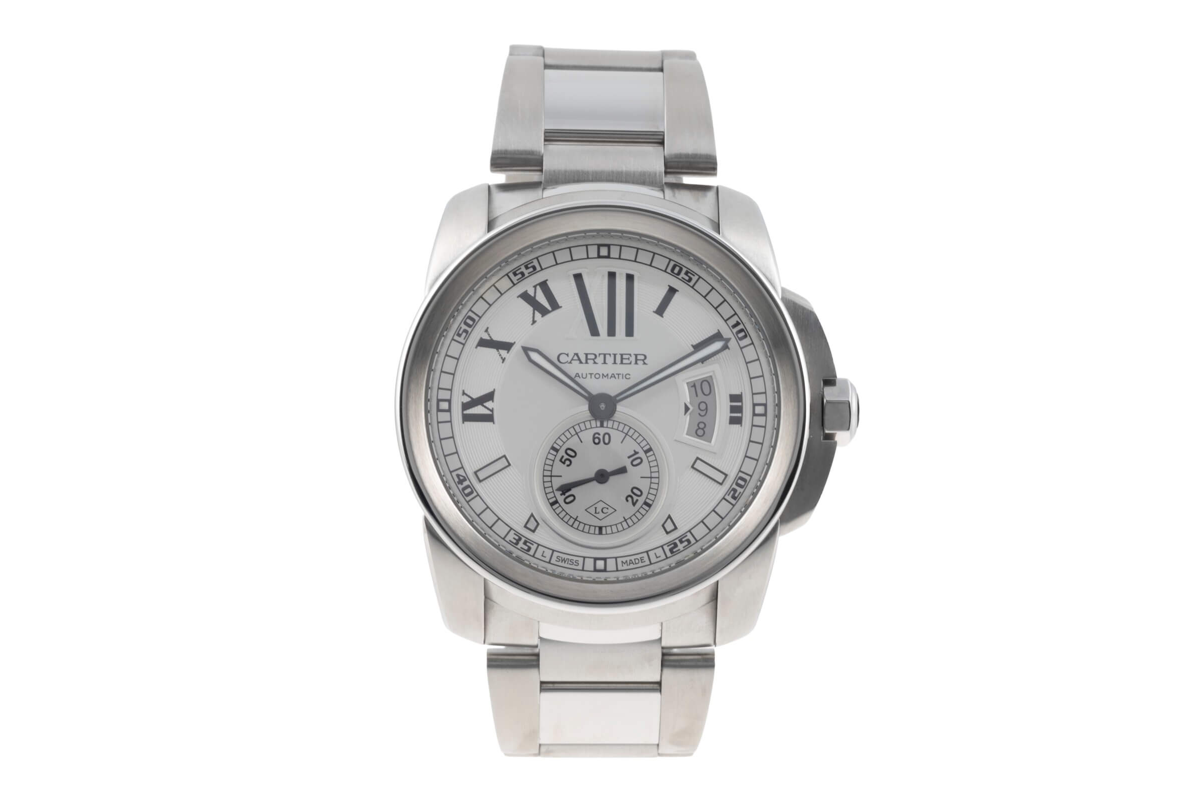 Cartier Calibre de Cartier acciaio automatismo orologio da uomo W7100015  [2500466]