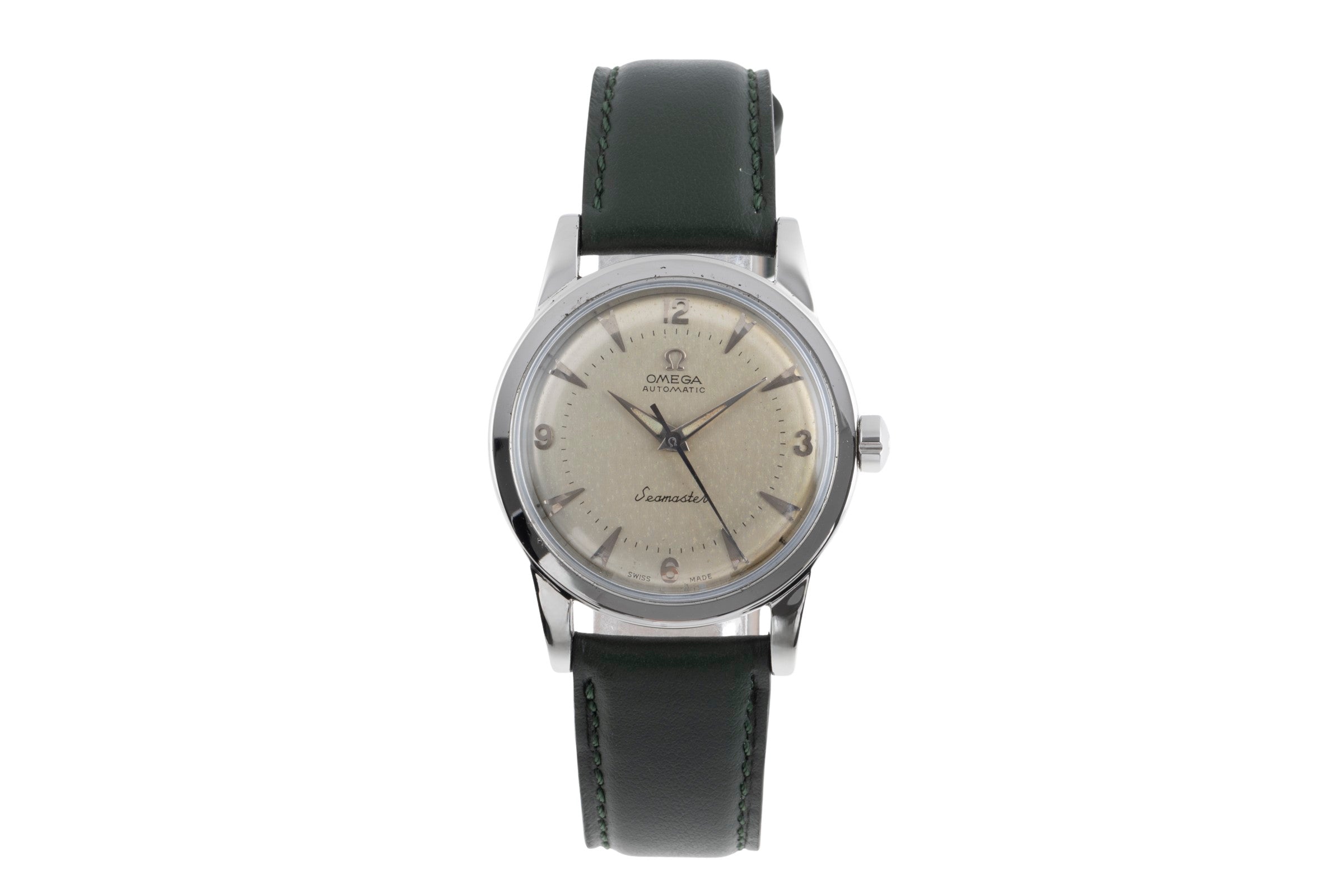 Omega Seamaster acero automático reloj para caballeros 2577-6 Vintage  [2500491]