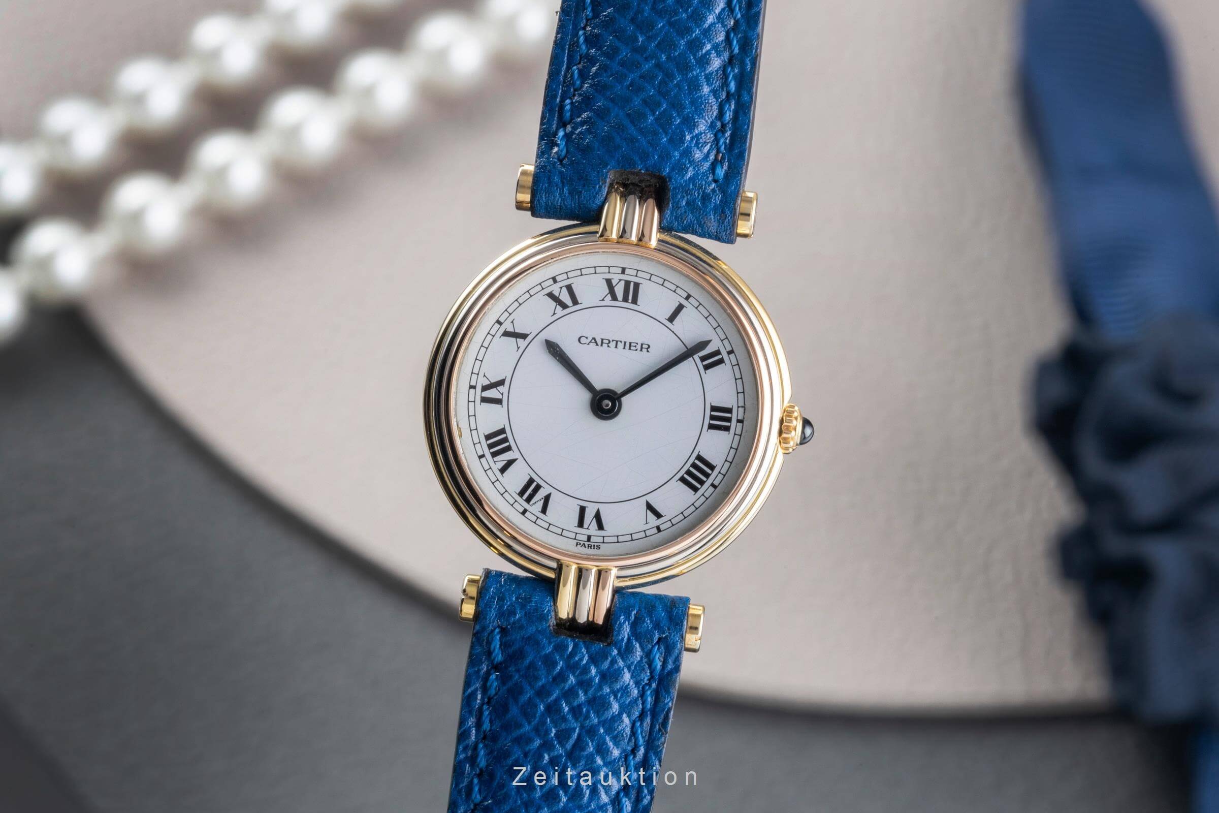 Cartier Trinity oro 18 ct quarzo orologio da donna 81004  [2500584]