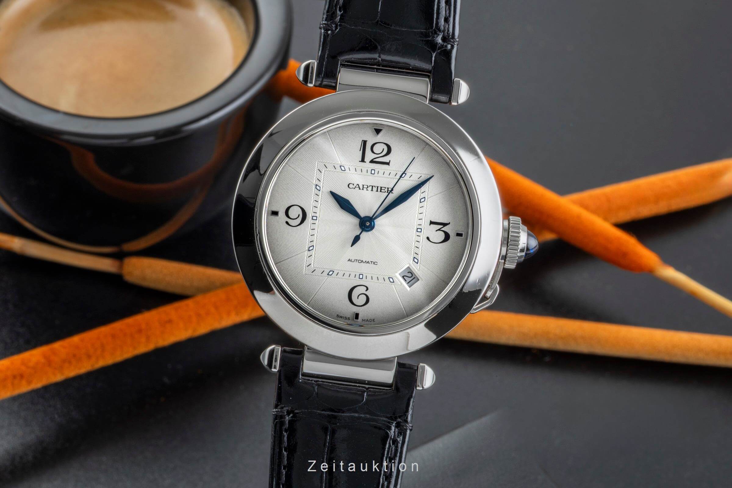 Cartier Pasha acciaio automatismo orologio da uomo WSPA0010  [2500606]