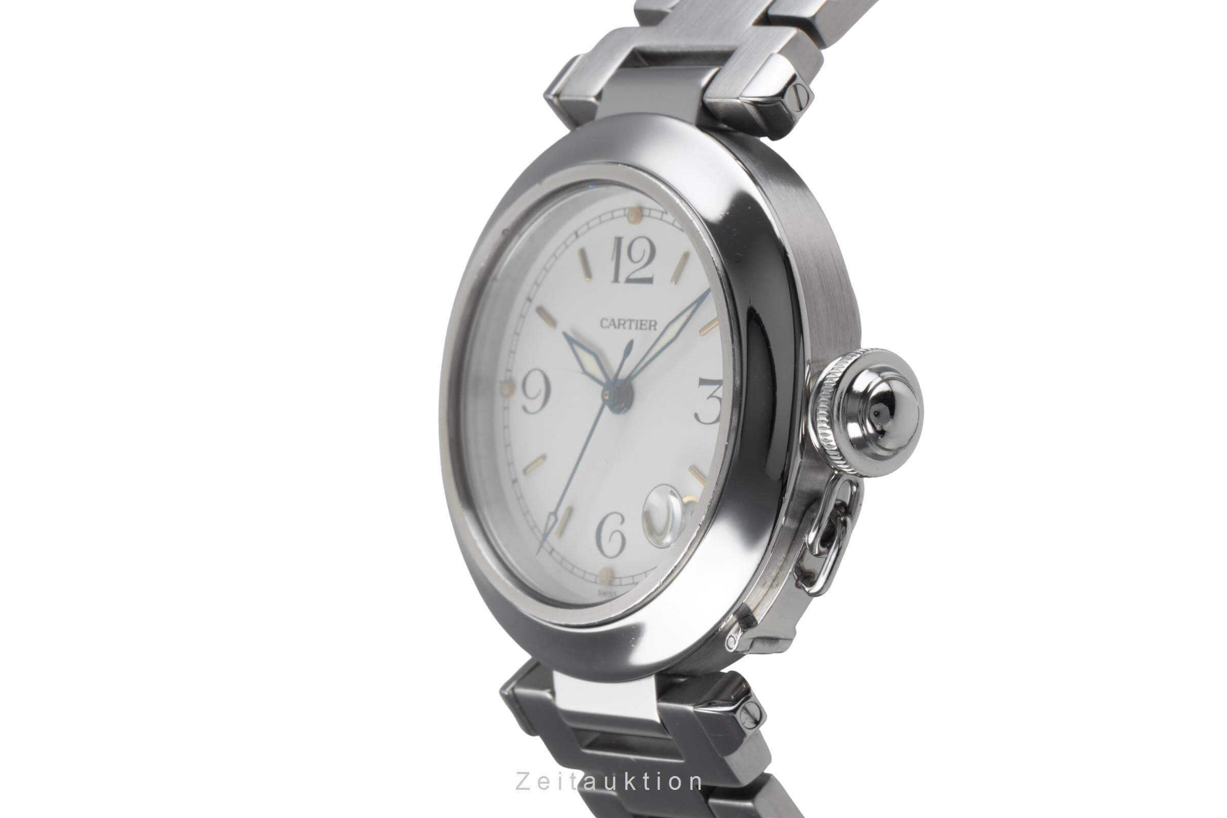 Cartier Pasha acero automático reloj para caballeros W31015M7, 2324 LP: 7200EUR  [2500686]