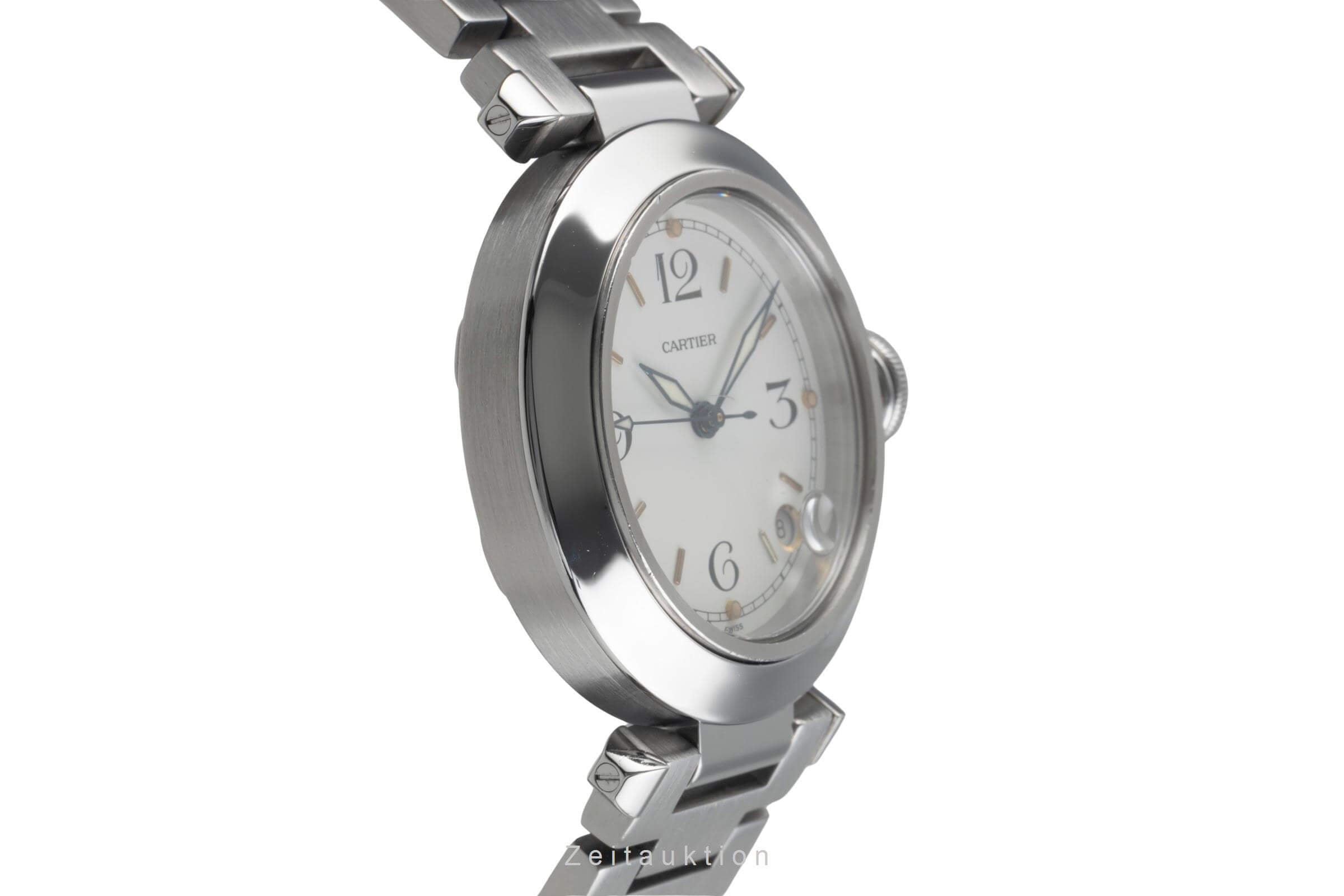 Cartier Pasha acero automático reloj para caballeros W31015M7, 2324 LP: 7200EUR  [2500686]