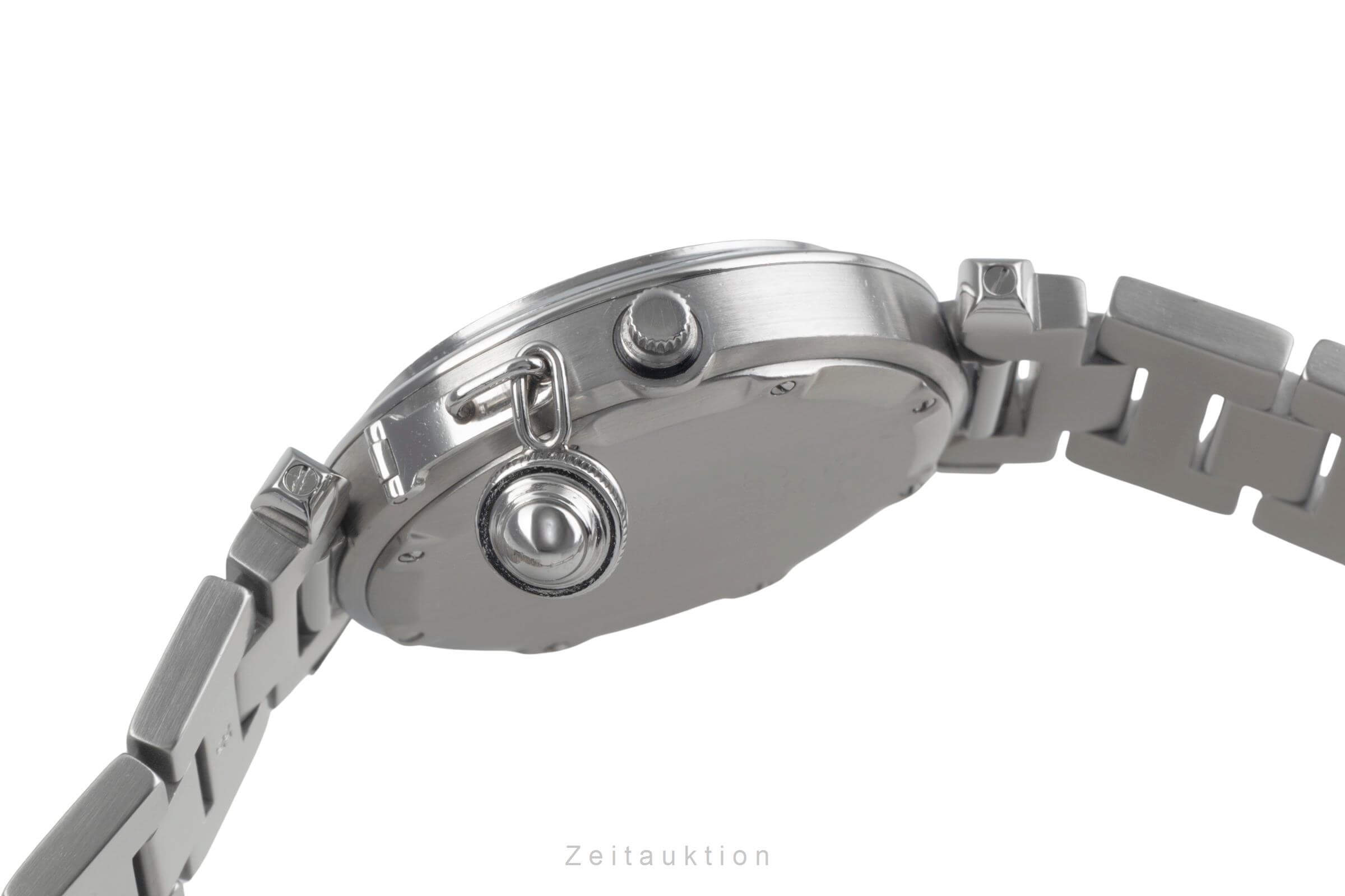 Cartier Pasha acero automático reloj para caballeros W31015M7, 2324 LP: 7200EUR  [2500686]