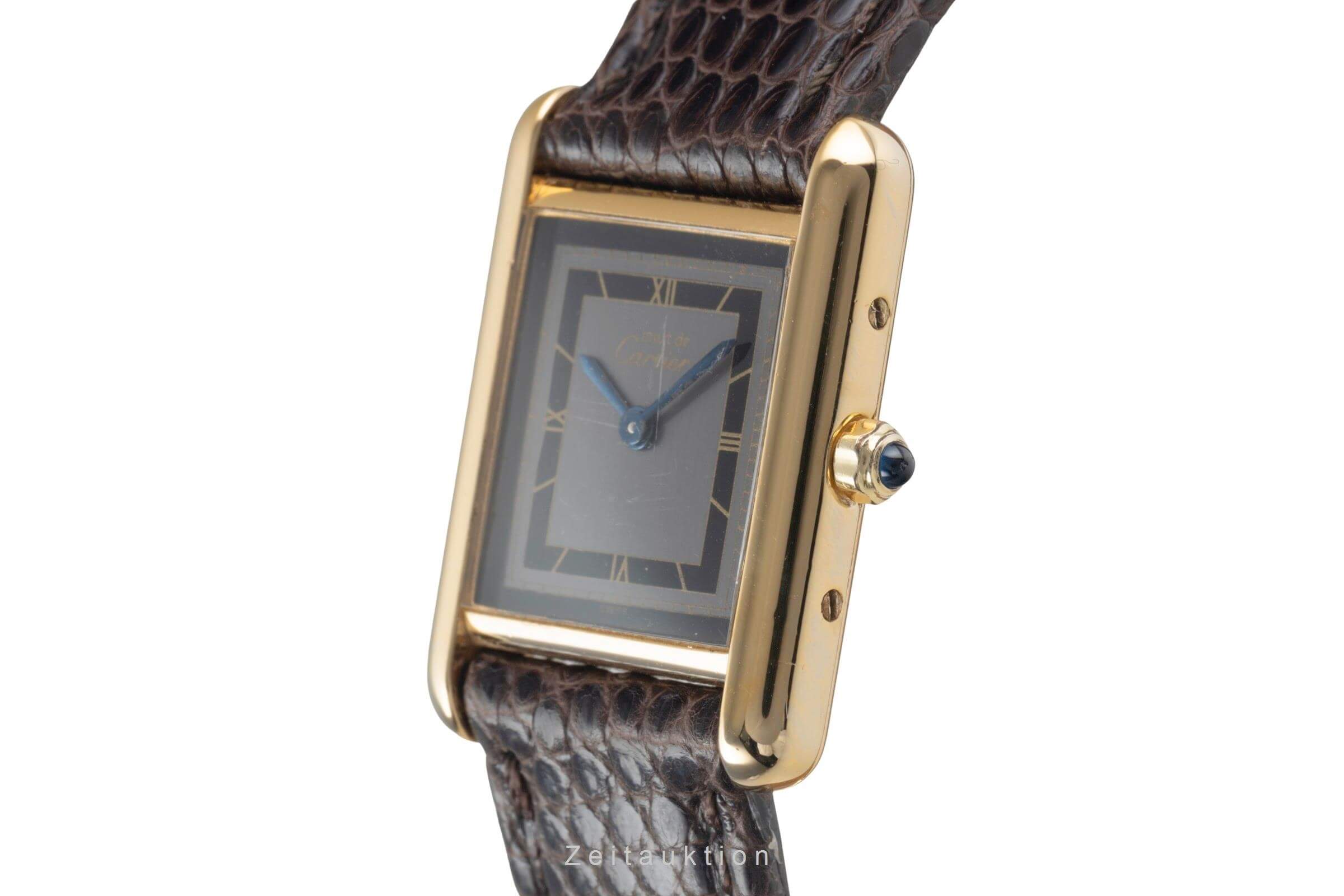 Cartier Tank argent doré quartz montre pour femmes 366001  [2500892]