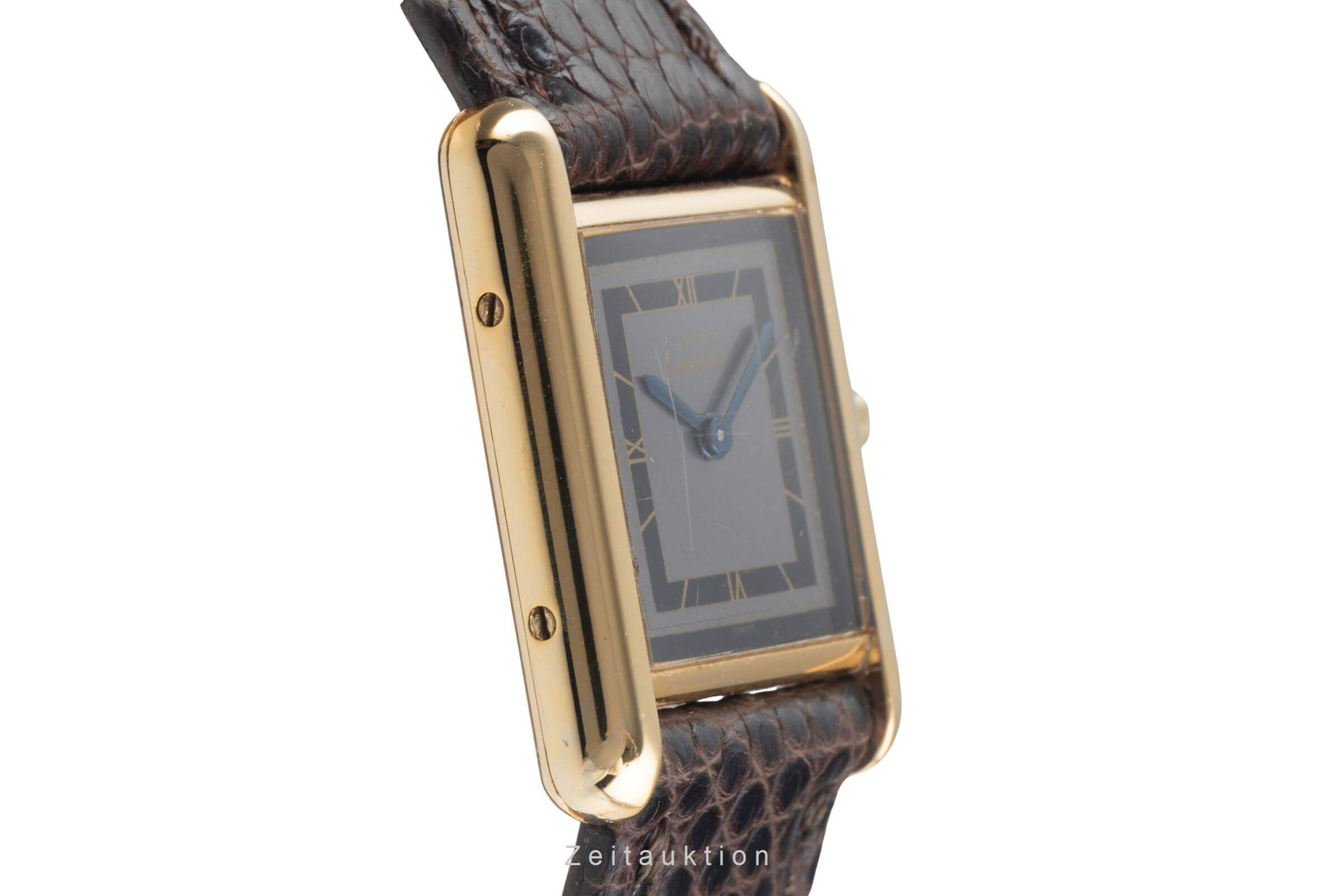 Cartier Tank argent doré quartz montre pour femmes 366001  [2500892]