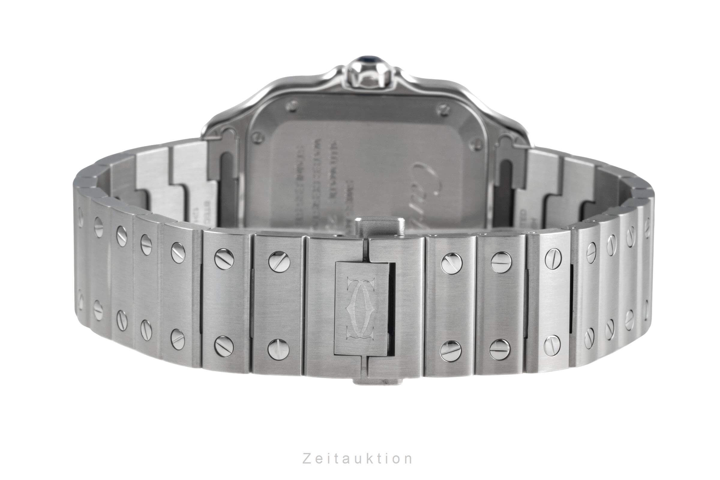 Cartier Santos acciaio automatismo orologio da uomo WSSA0065 LP: 7600EUR  [2500948]