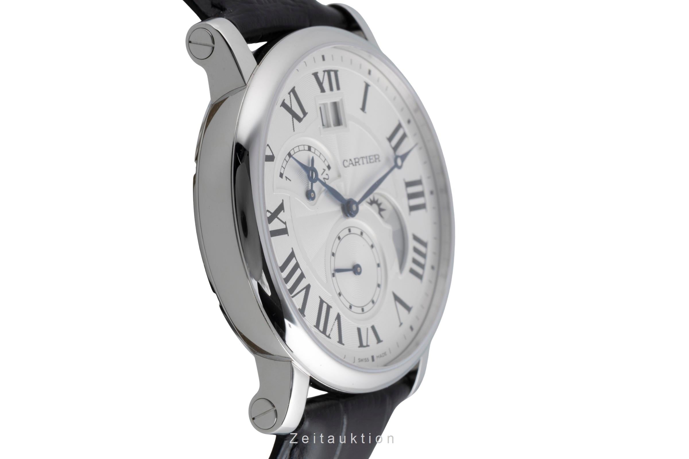 Cartier Rotonde de Cartier acciaio automatismo orologio da uomo W1556368 LP: 114000EUR  [2500990]