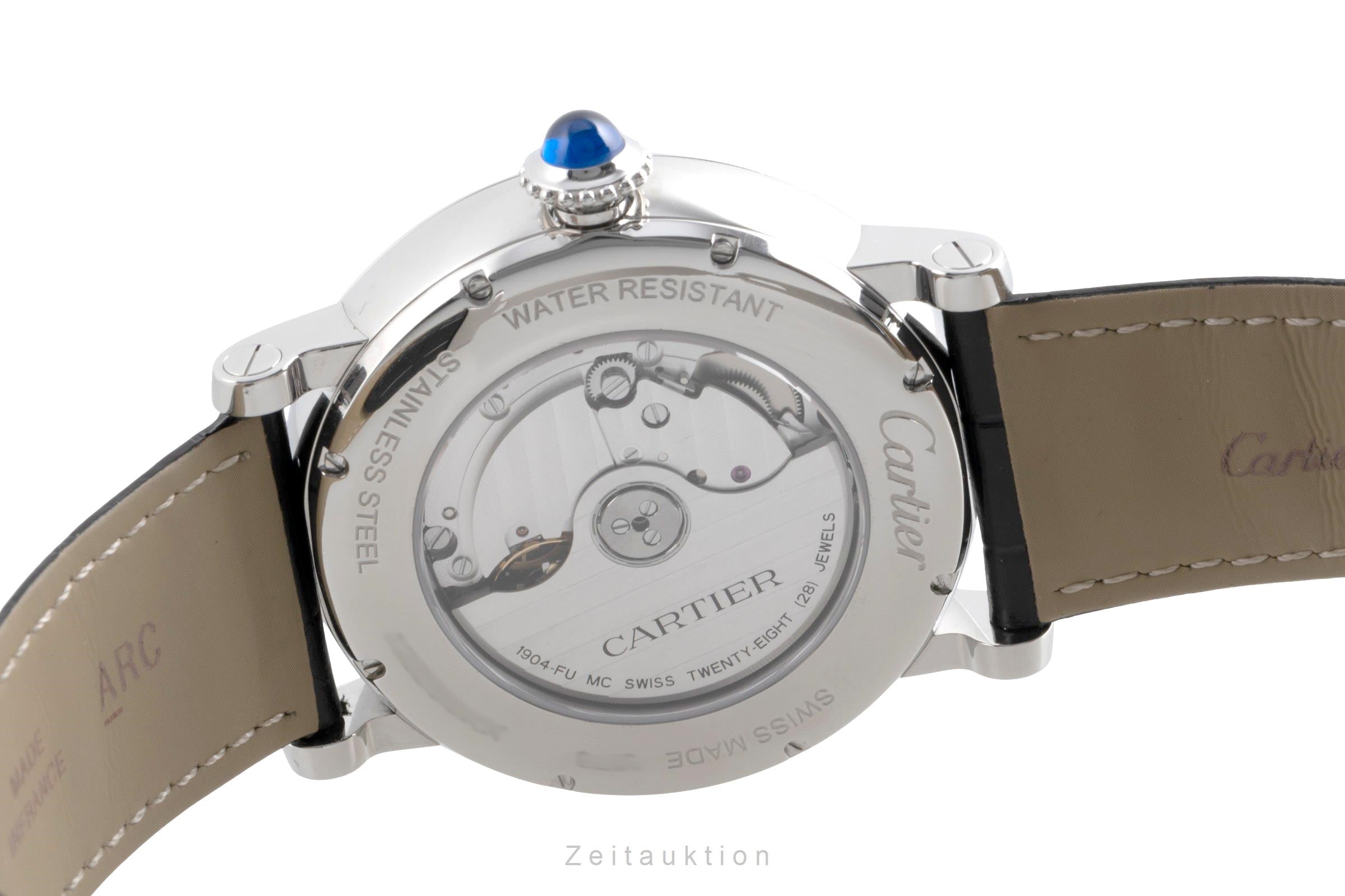 Cartier Rotonde de Cartier acciaio automatismo orologio da uomo W1556368 LP: 114000EUR  [2500990]