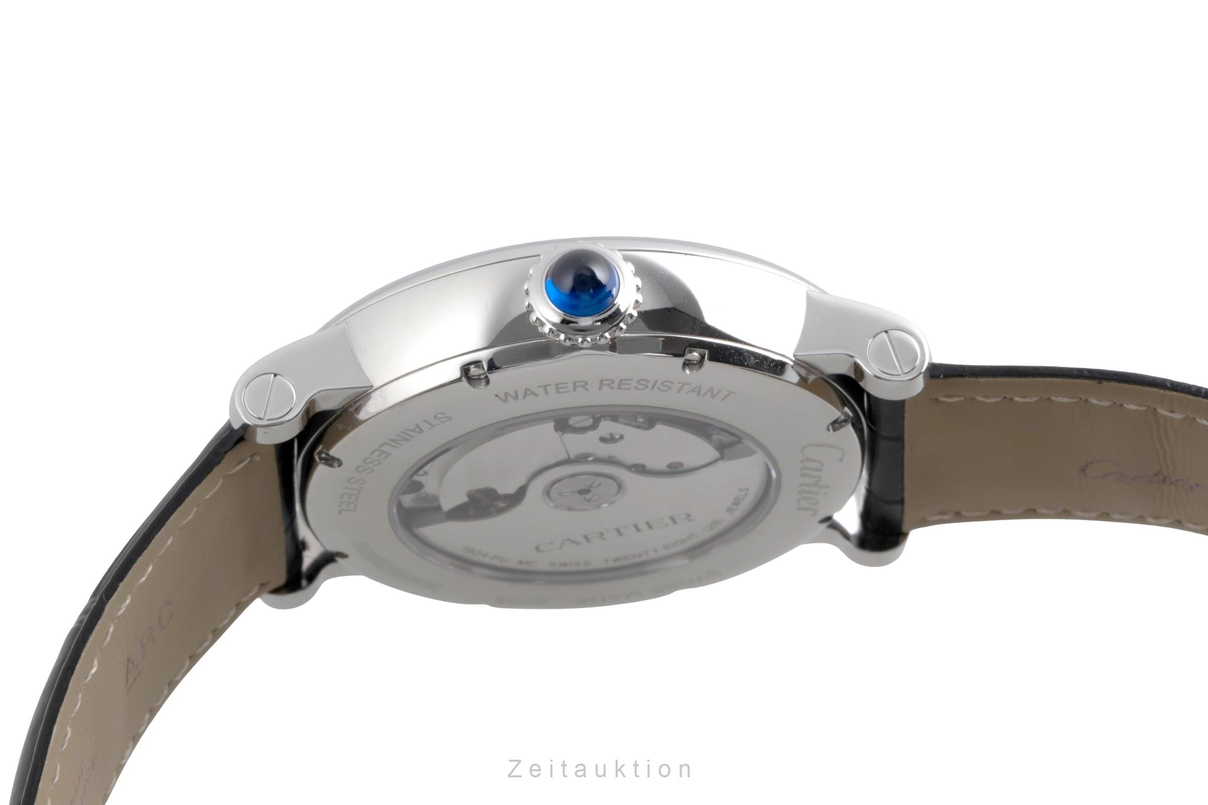 Cartier Rotonde de Cartier acciaio automatismo orologio da uomo W1556368 LP: 114000EUR  [2500990]