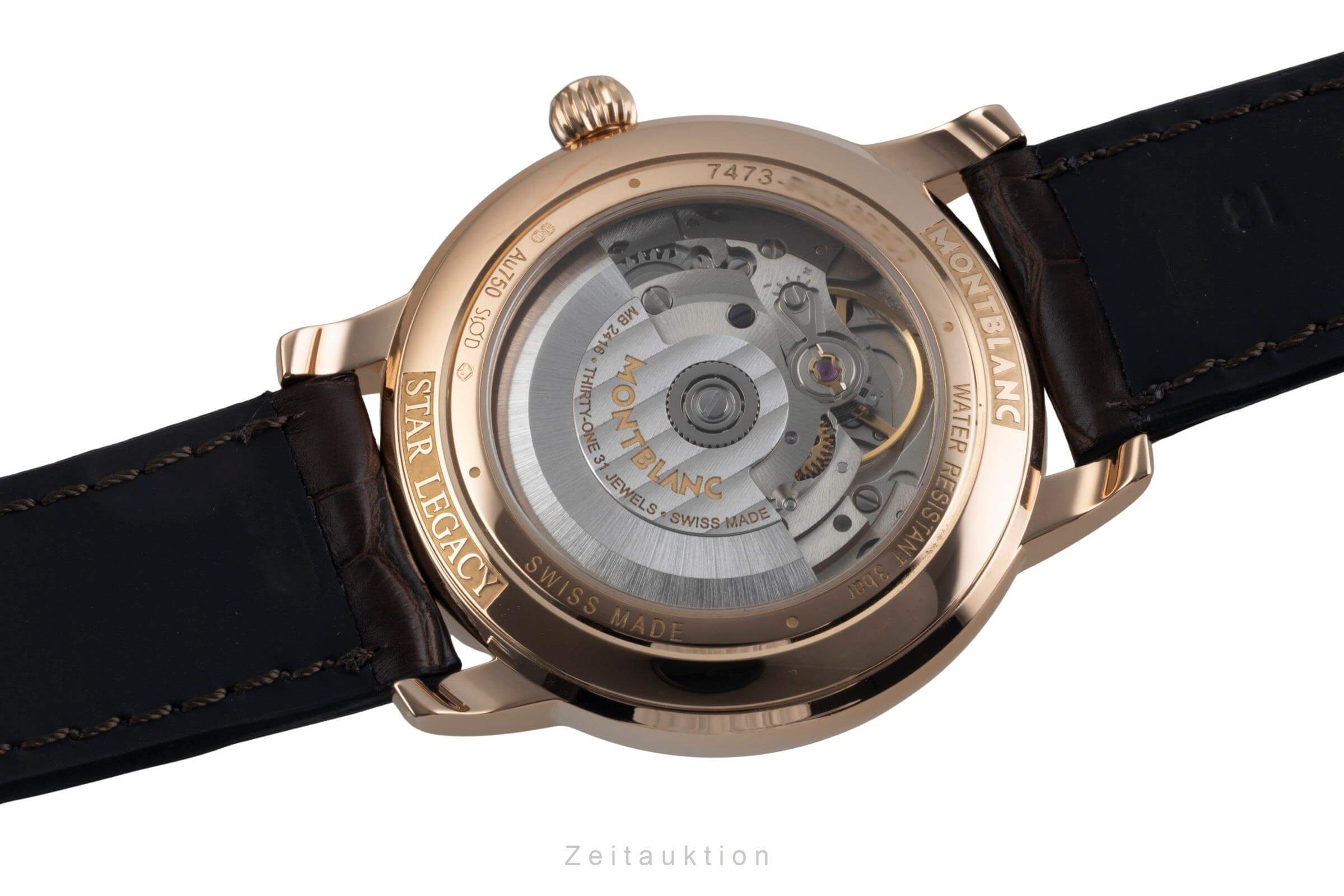 Montblanc Star Legacy oro 18 ct automatismo orologio da uomo 7473 LP: 7800EUR  [2501010]