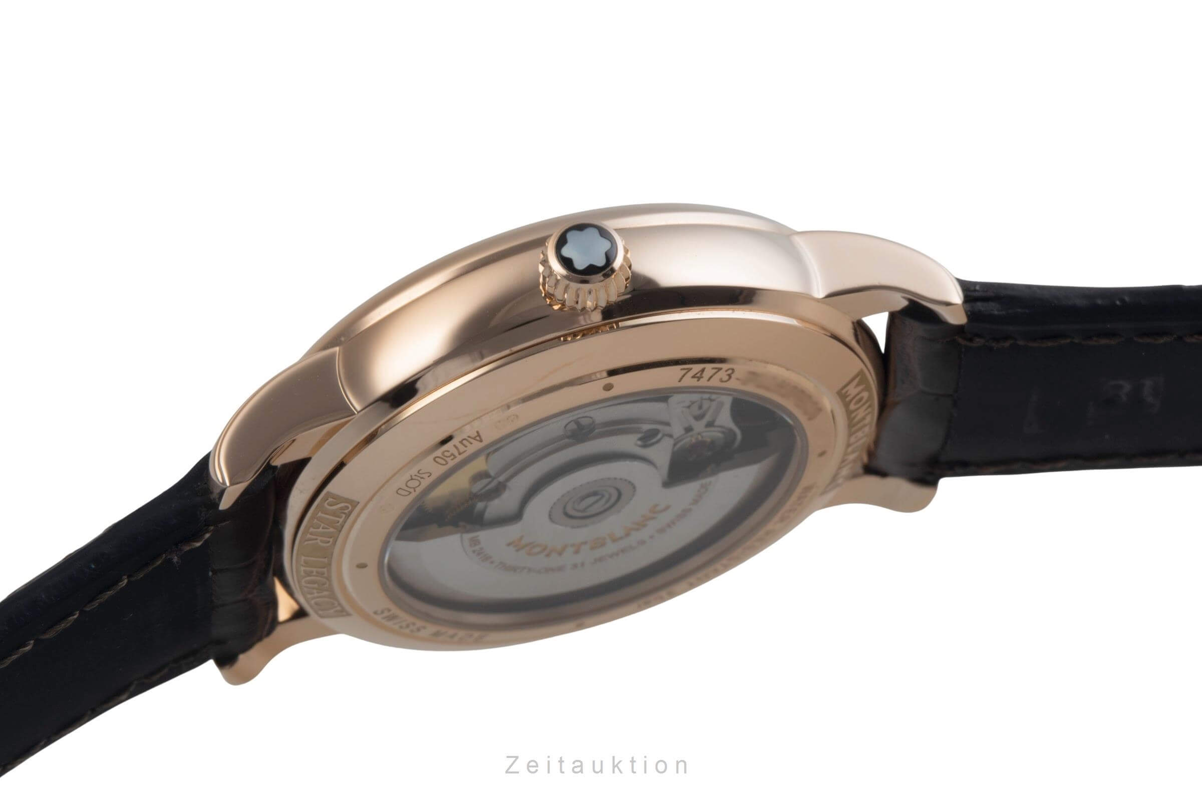Montblanc Star Legacy oro 18 ct automatismo orologio da uomo 7473 LP: 7800EUR  [2501010]