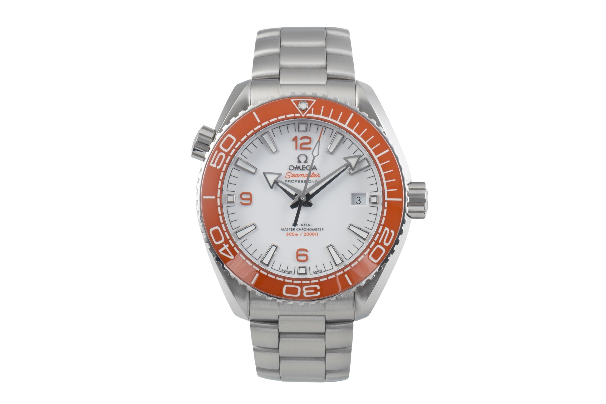 Omega Seamaster acero automático reloj para caballeros 215.30.44.21.04.001 LP: 7700EUR  [2501096]