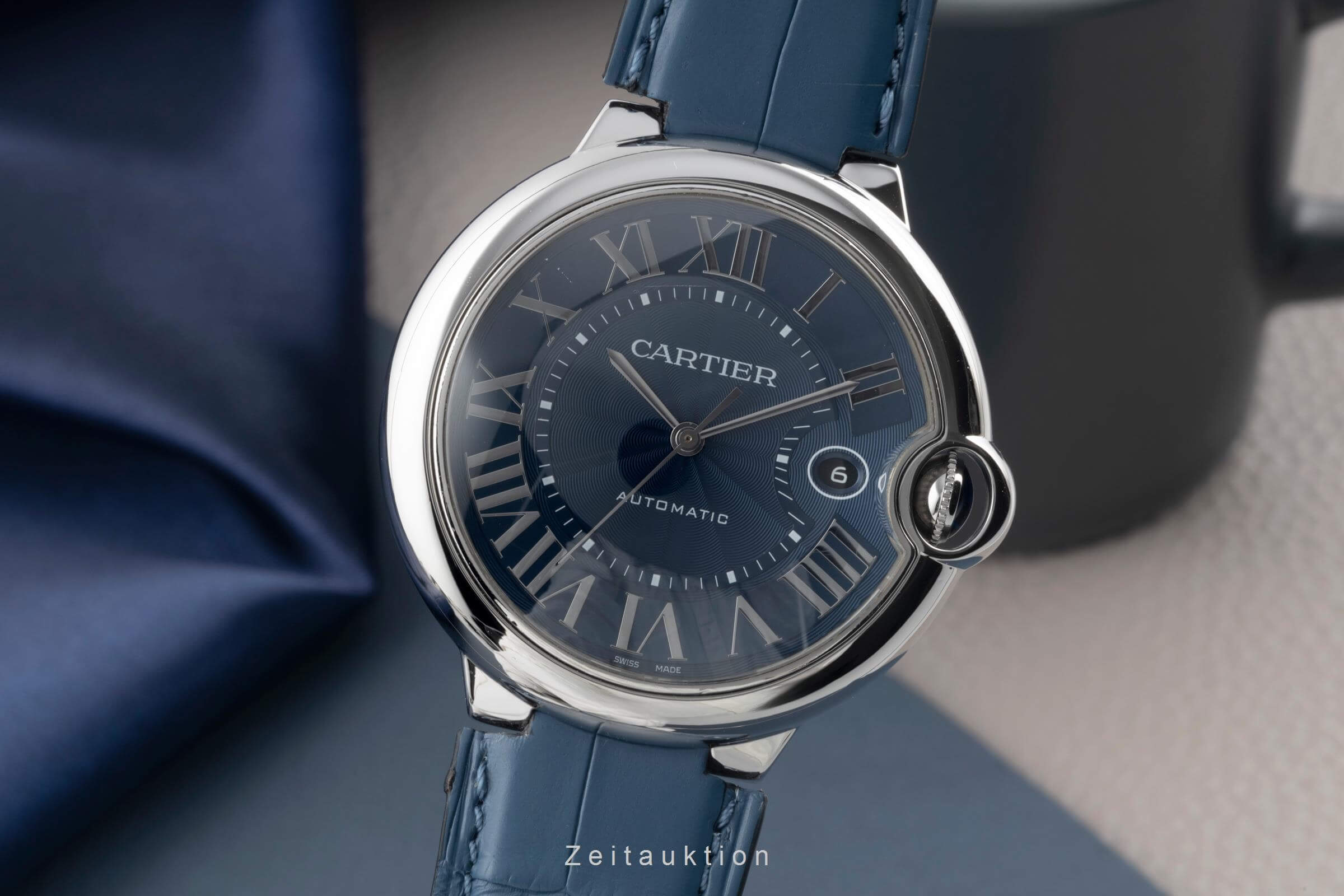 Cartier Ballon Bleu de Cartier acciaio automatismo orologio da uomo WSBB0025  [2501146]