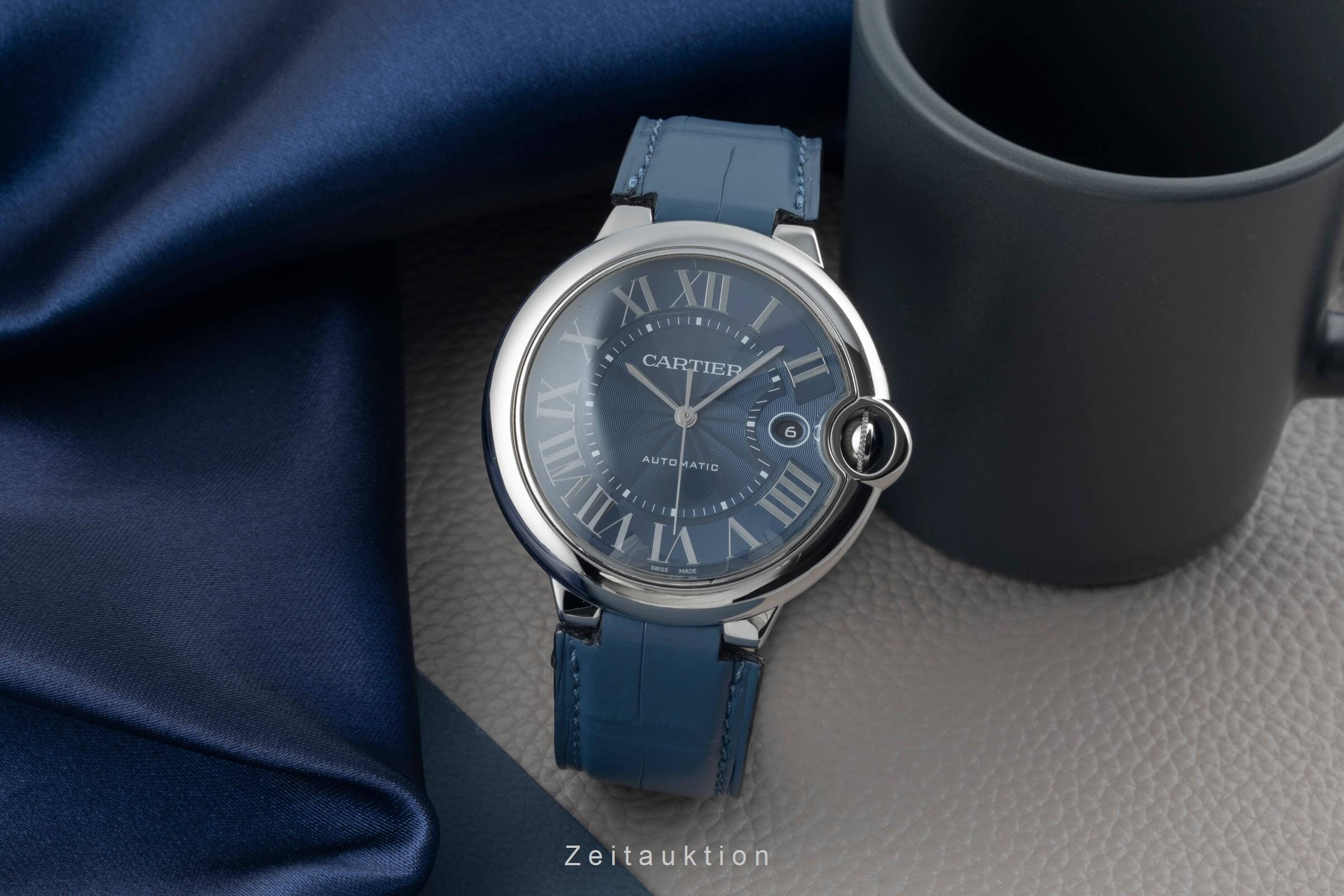 Cartier Ballon Bleu de Cartier acciaio automatismo orologio da uomo WSBB0025  [2501146]