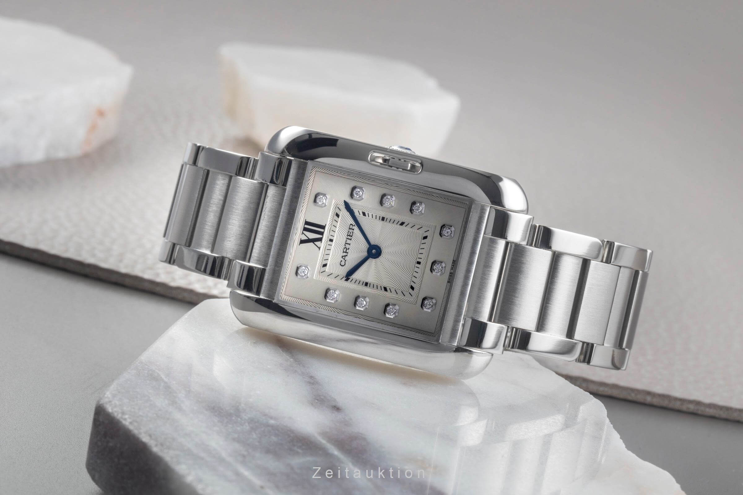Cartier Tank acier quartz montre pour femmes W4TA0004 LP: 5000EUR  [2501149]