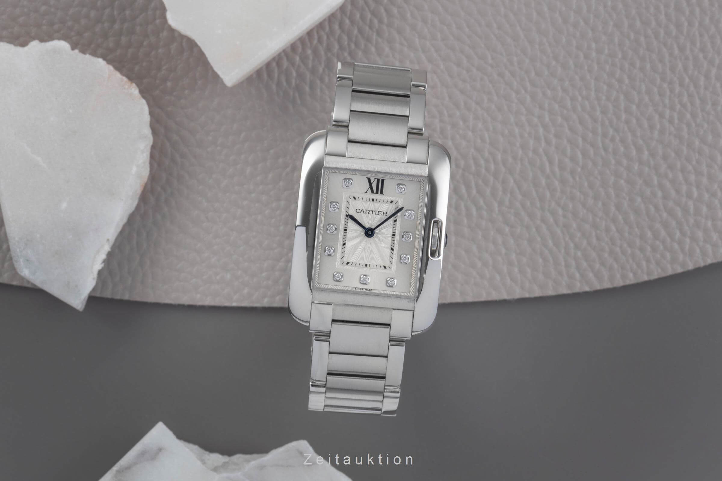 Cartier Tank acier quartz montre pour femmes W4TA0004 LP: 5000EUR  [2501149]