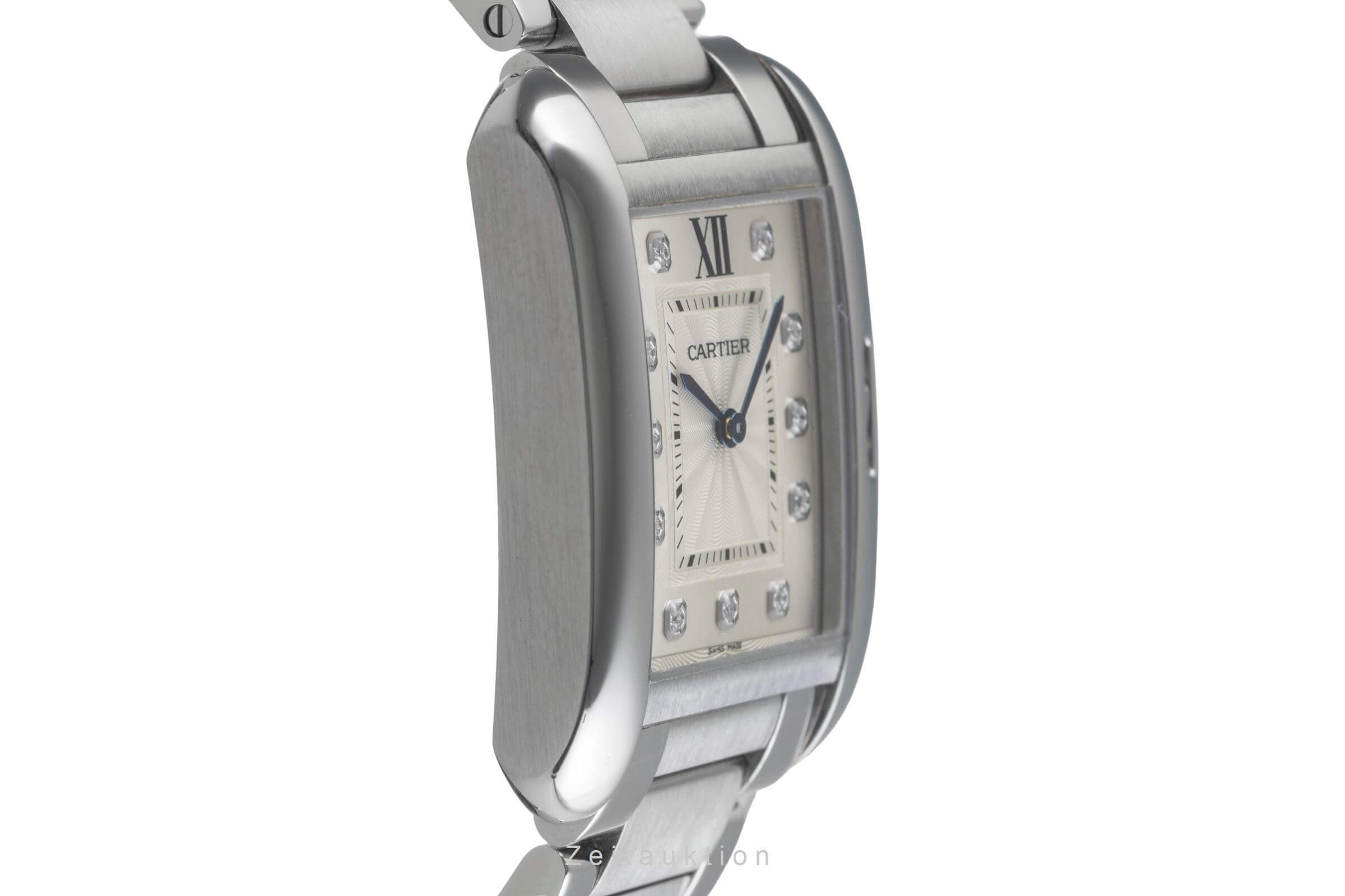 Cartier Tank acier quartz montre pour femmes W4TA0004 LP: 5000EUR  [2501149]