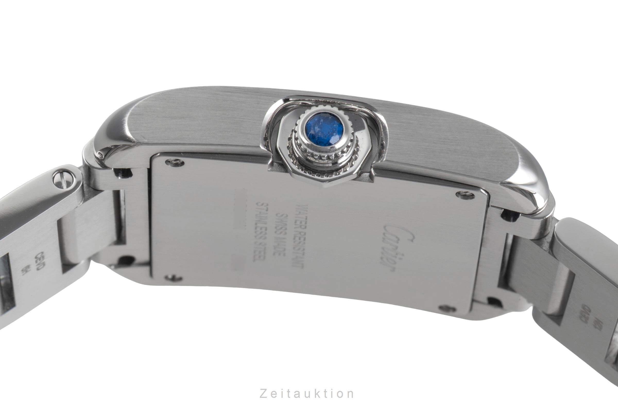 Cartier Tank acier quartz montre pour femmes W4TA0004 LP: 5000EUR  [2501149]