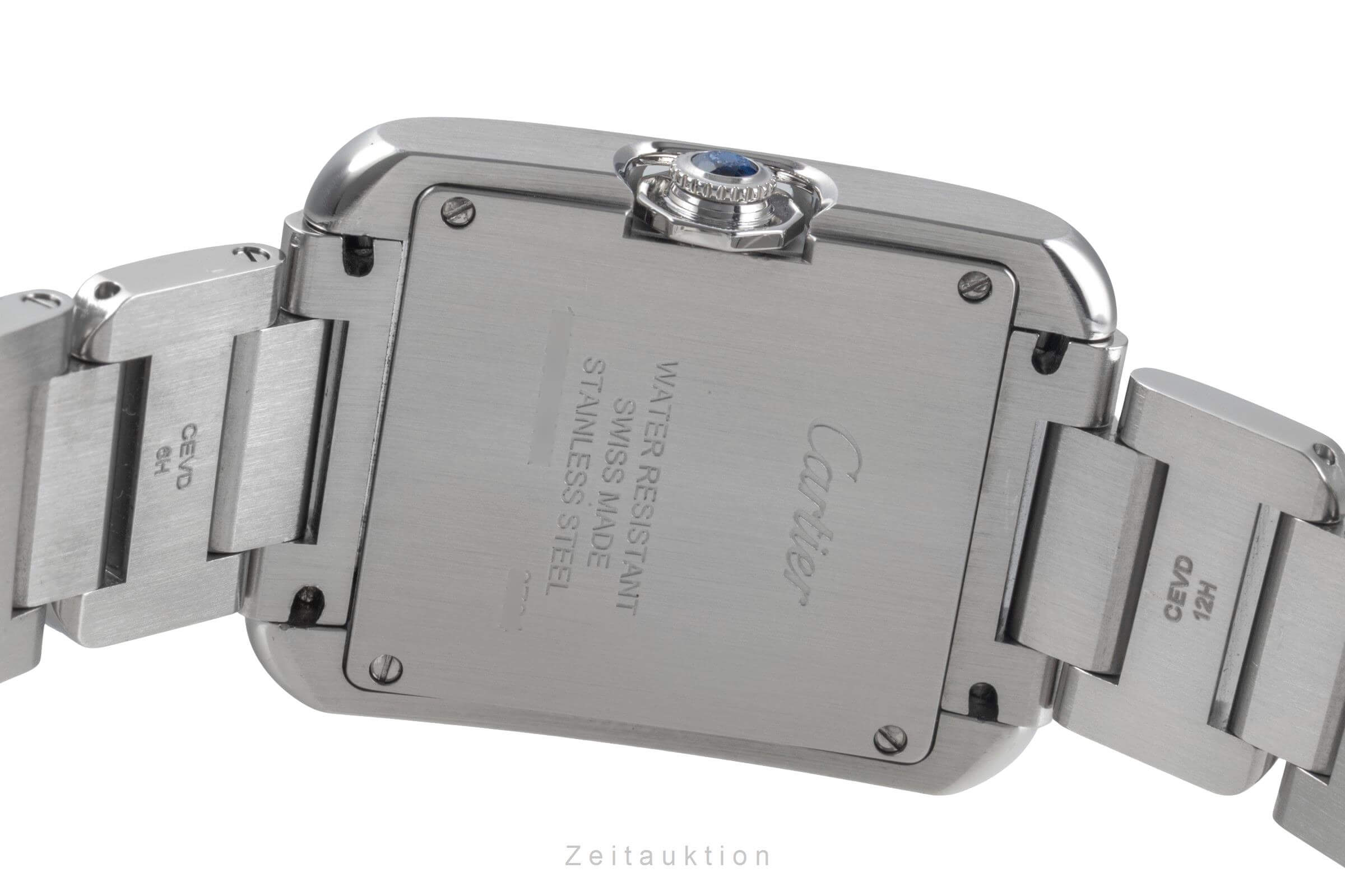 Cartier Tank acier quartz montre pour femmes W4TA0004 LP: 5000EUR  [2501149]