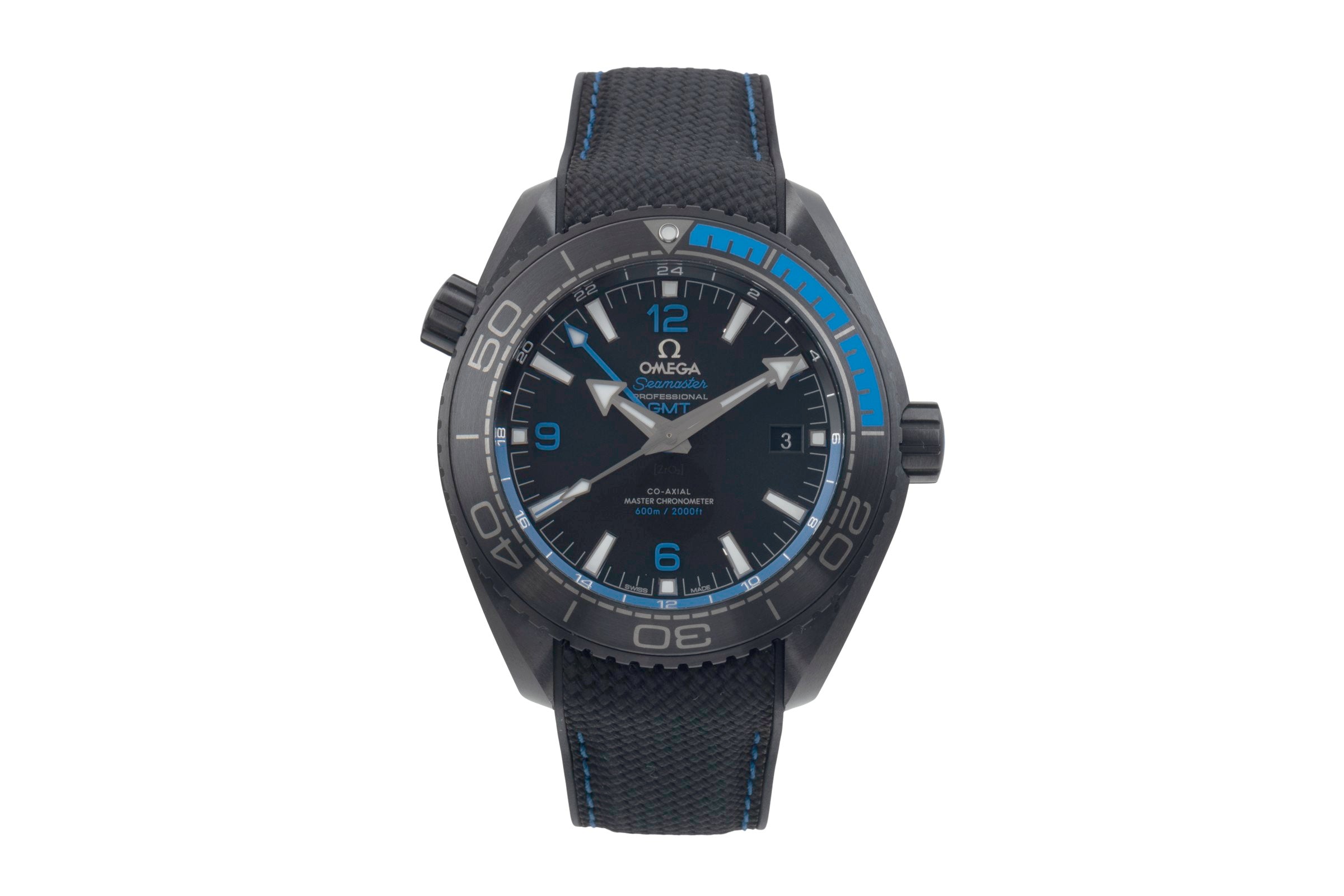 Omega Seamaster cerámica automático reloj para caballeros 215.92.46.22.01.002 LP: 13100EUR  [2501191]