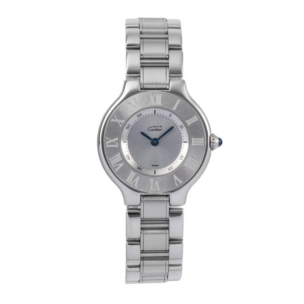 Cartier Must De Cartier 21 acciaio quarzo orologio da donna W10109T2  [2501209]