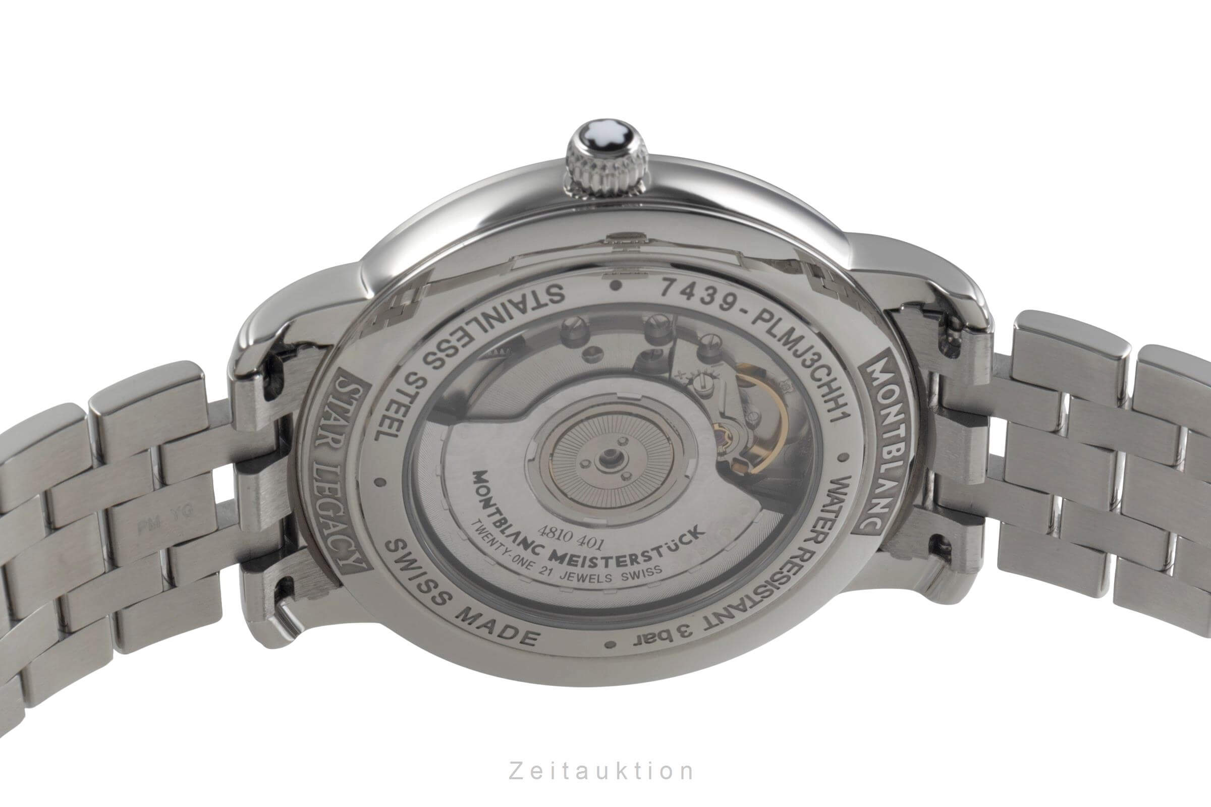 Montblanc Star Legacy acier automatique montre pour hommes 117323 LP: 0EUR  [2501299]